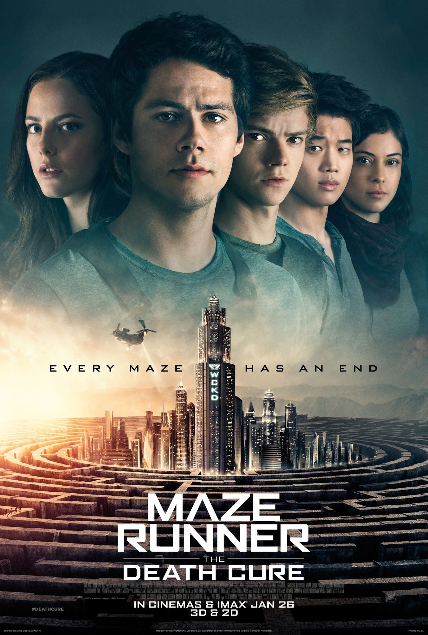Mega Sized Movie Poster Image for Maze Runner: The Death Cure (#2 of 20)