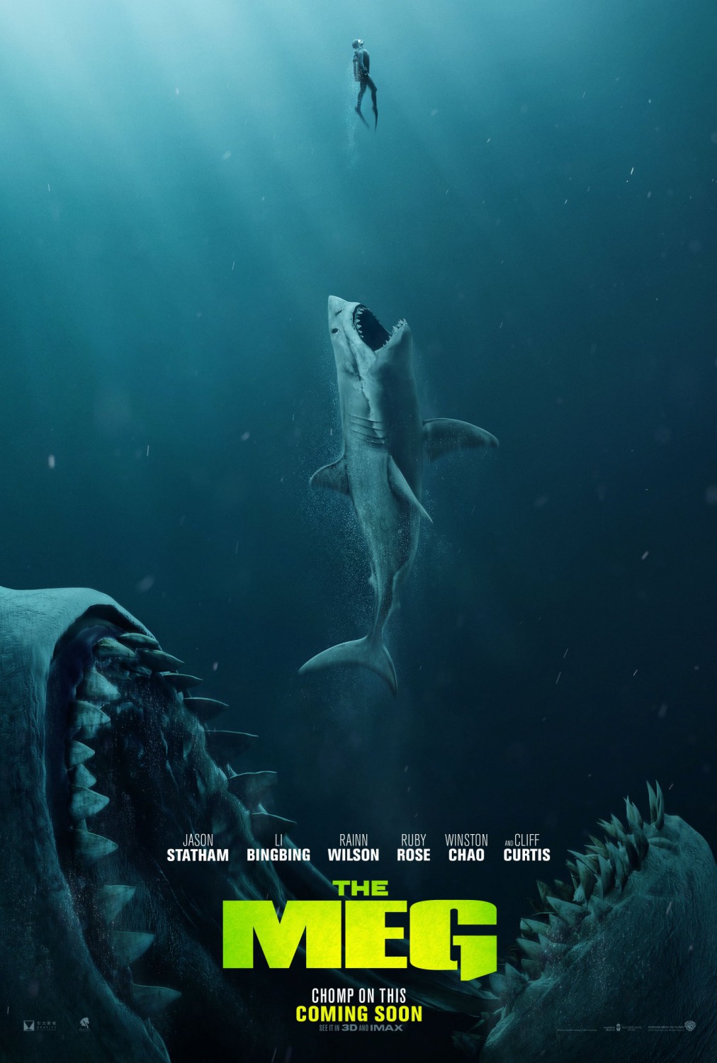 Extra Large Movie Poster Image for The Meg (#2 of 26)