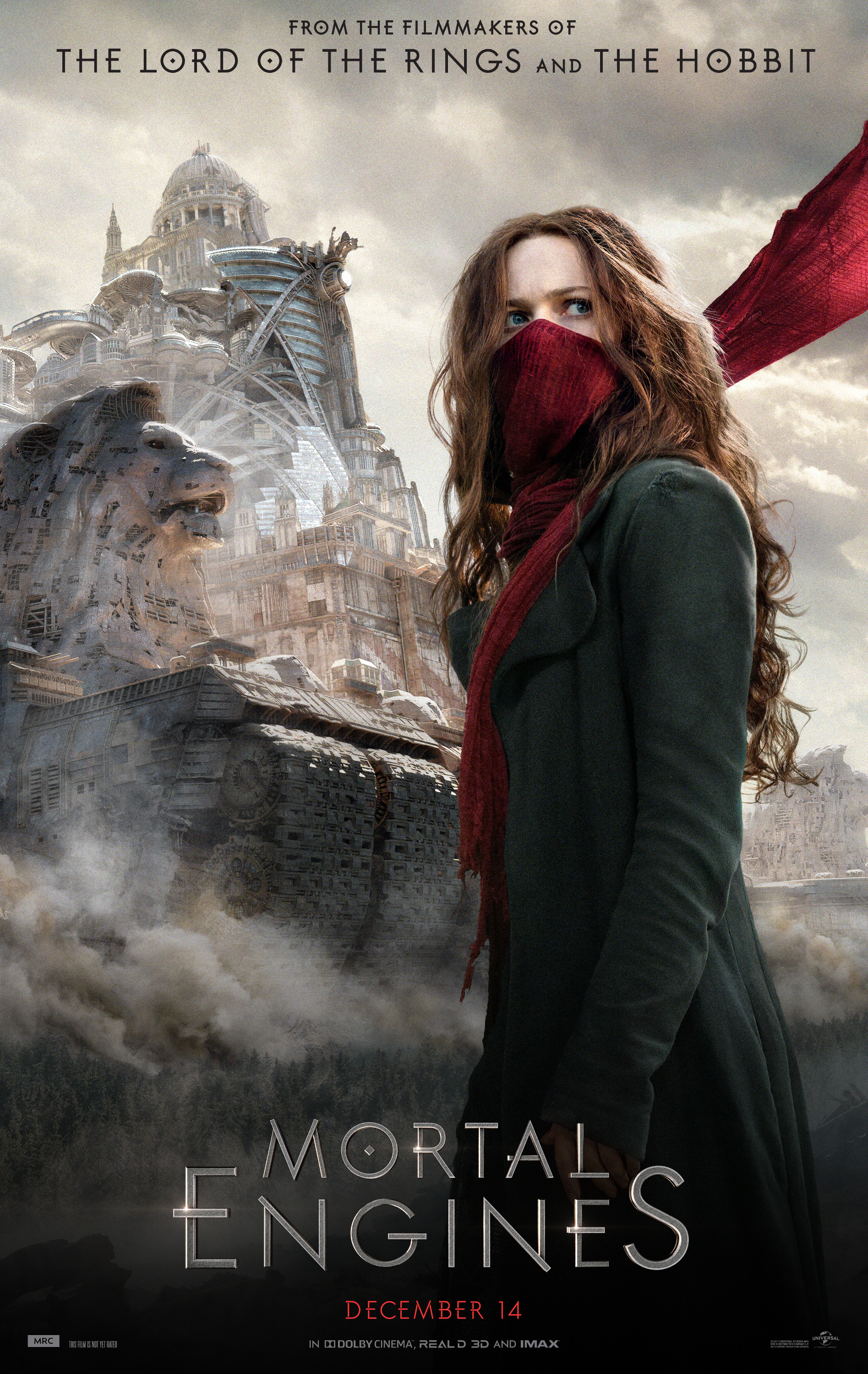 Mega Sized Movie Poster Image for Mortal Engines (#2 of 9)