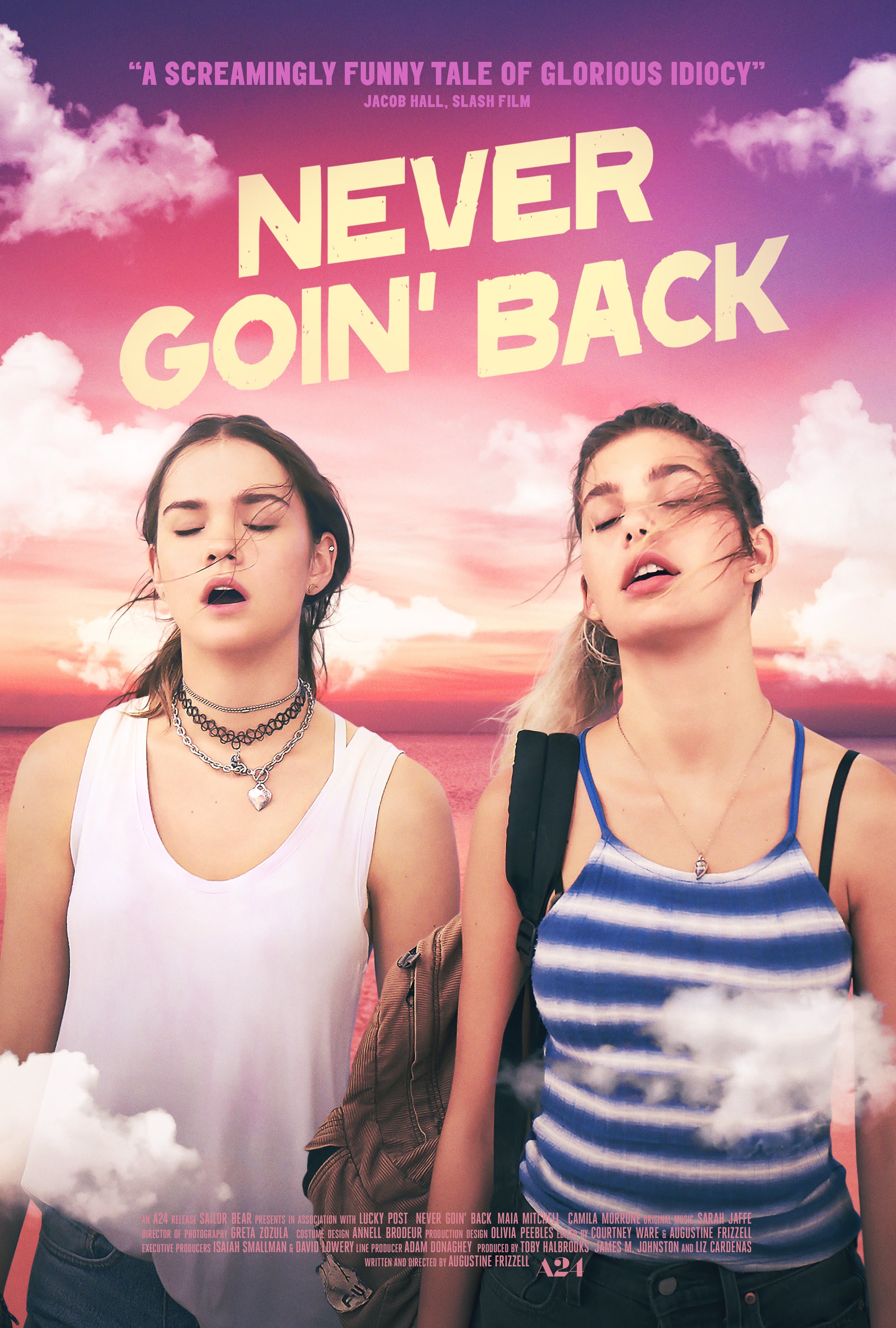 Mega Sized Movie Poster Image for Never Goin' Back 