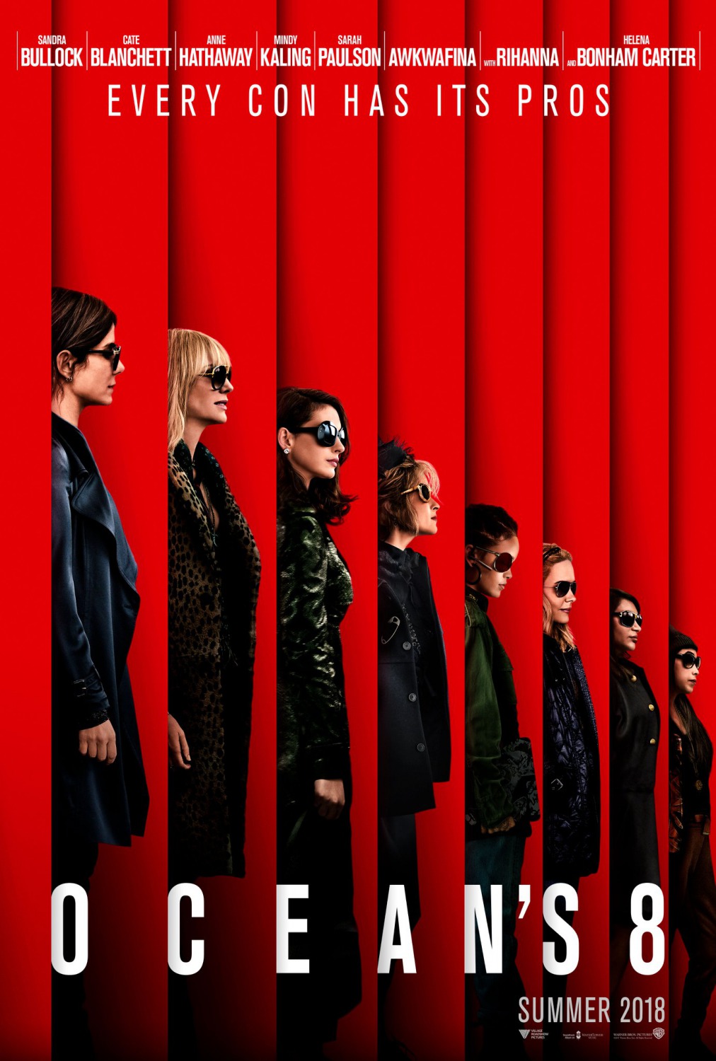 Extra Large Movie Poster Image for Ocean's 8 (#1 of 12)