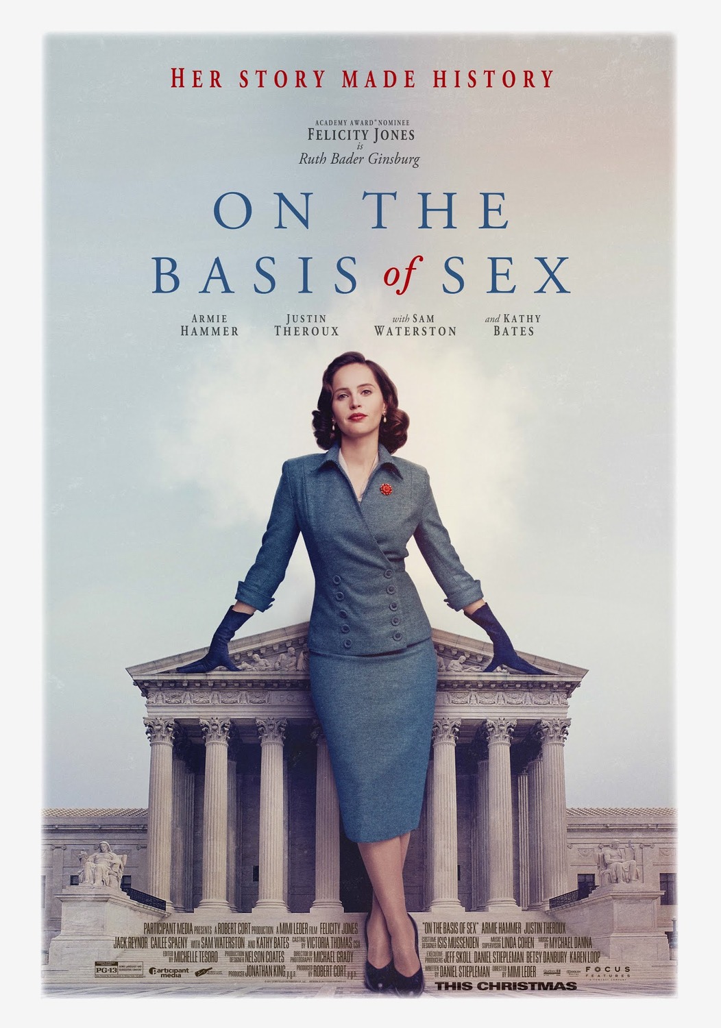 Extra Large Movie Poster Image for On the Basis of Sex (#1 of 3)