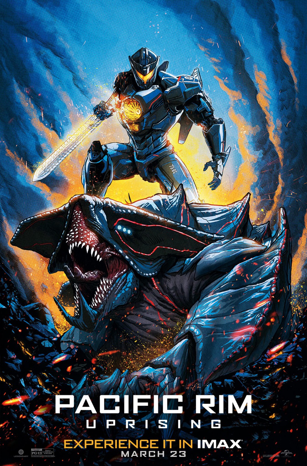 Extra Large Movie Poster Image for Pacific Rim Uprising (#17 of 49)