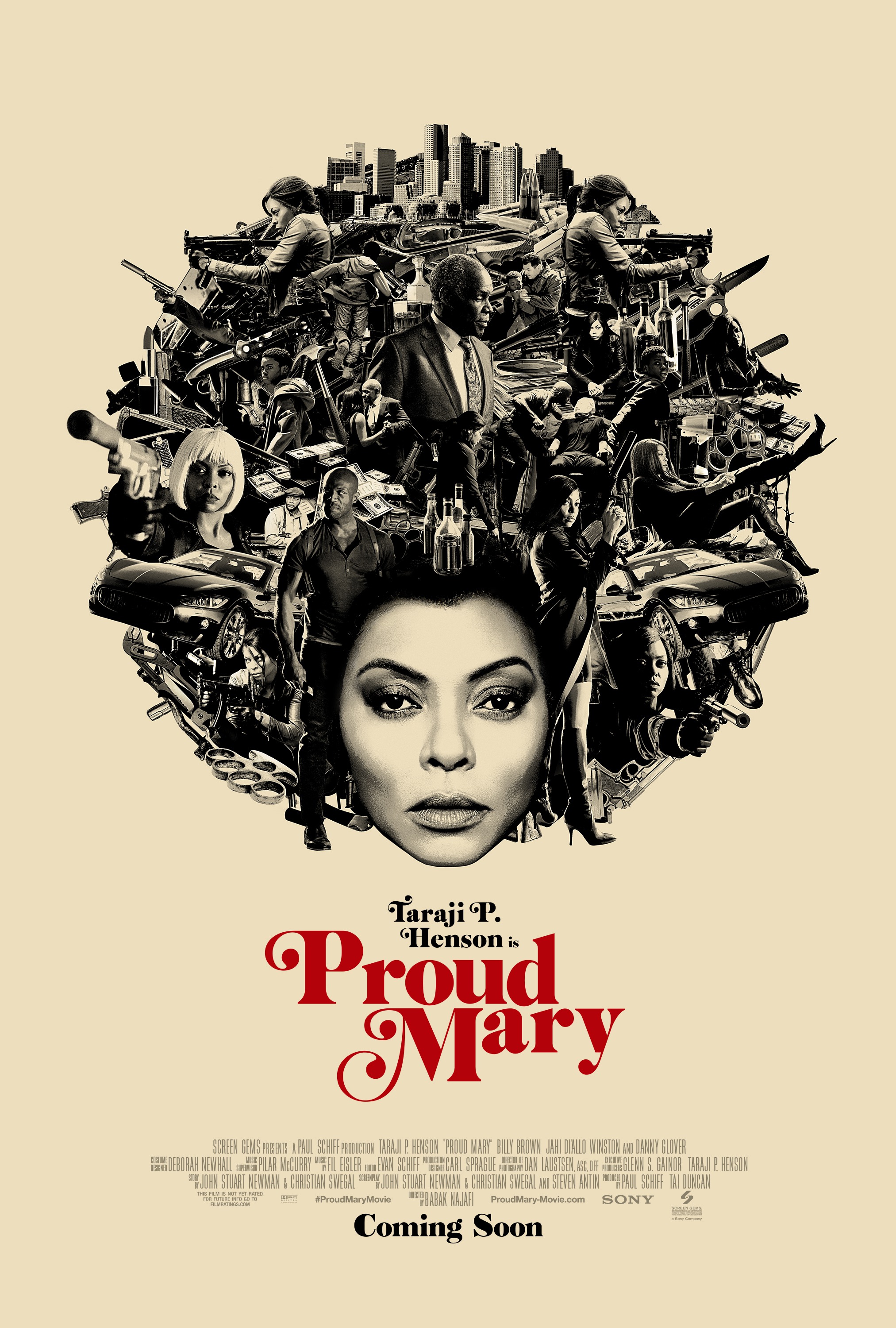 Mega Sized Movie Poster Image for Proud Mary (#4 of 6)