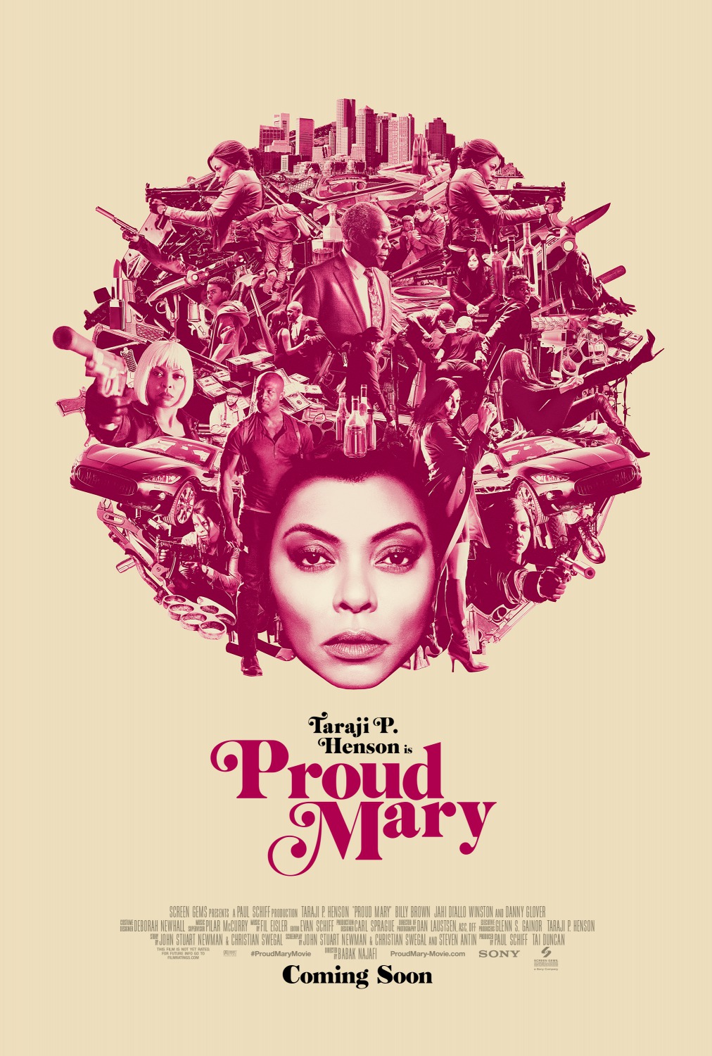 Extra Large Movie Poster Image for Proud Mary (#6 of 6)