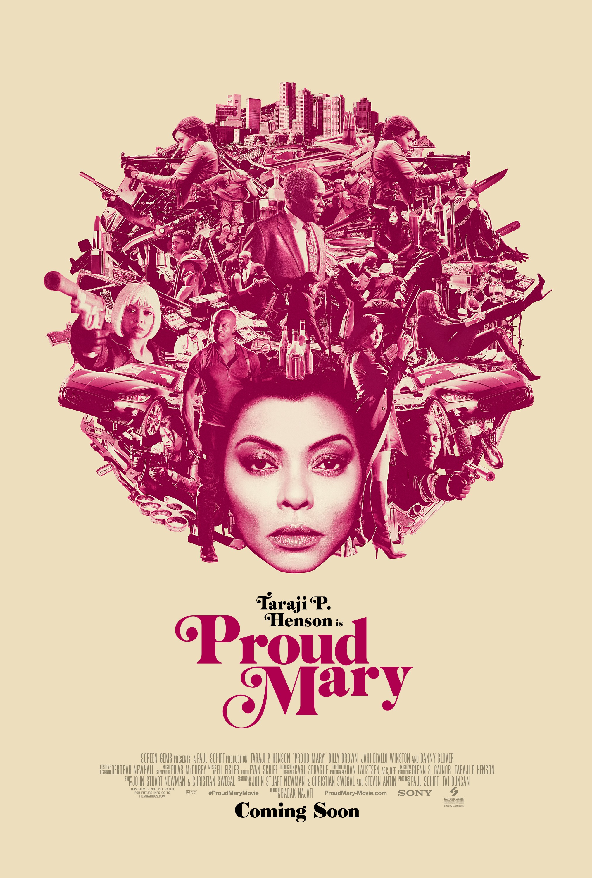 Mega Sized Movie Poster Image for Proud Mary (#6 of 6)