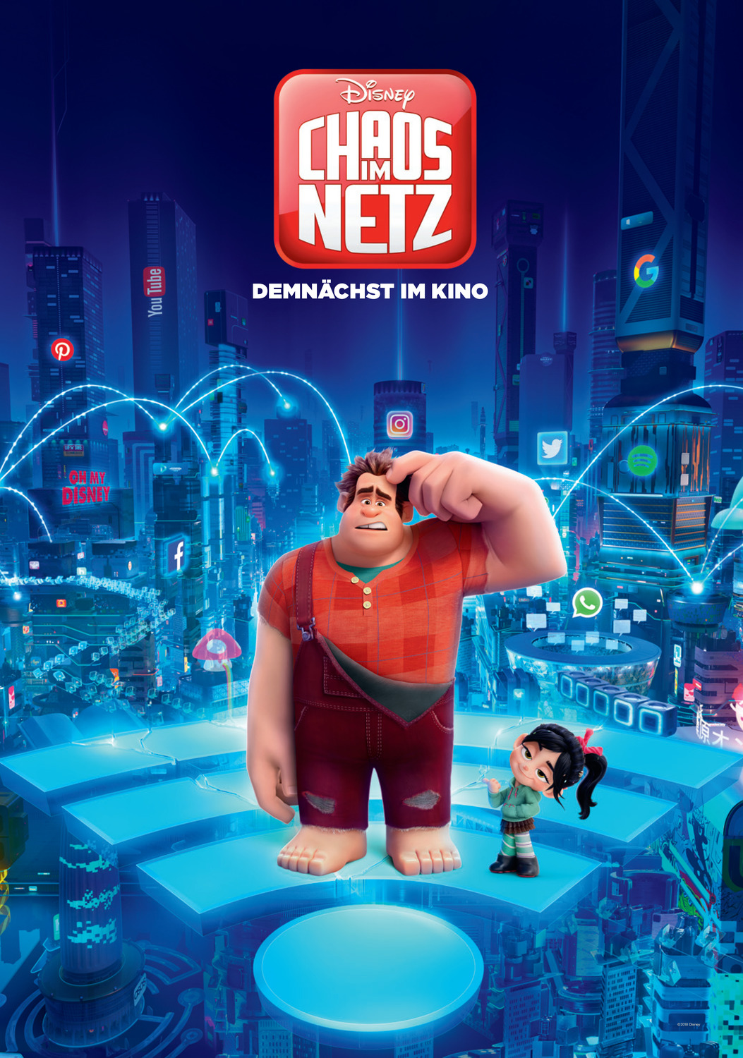 Extra Large Movie Poster Image for Ralph Breaks the Internet: Wreck-It Ralph 2 (#12 of 28)