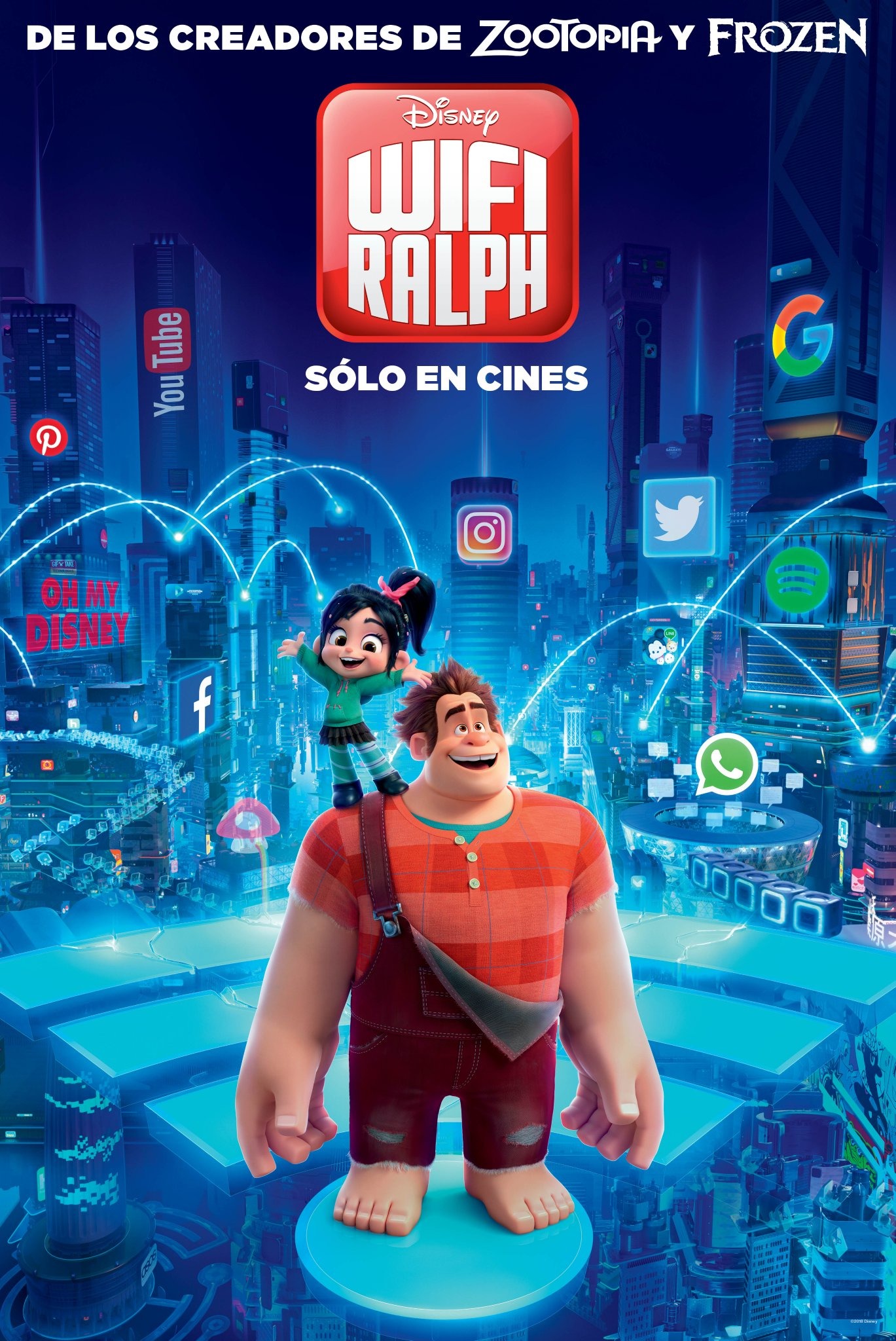 Mega Sized Movie Poster Image for Ralph Breaks the Internet: Wreck-It Ralph 2 (#5 of 28)