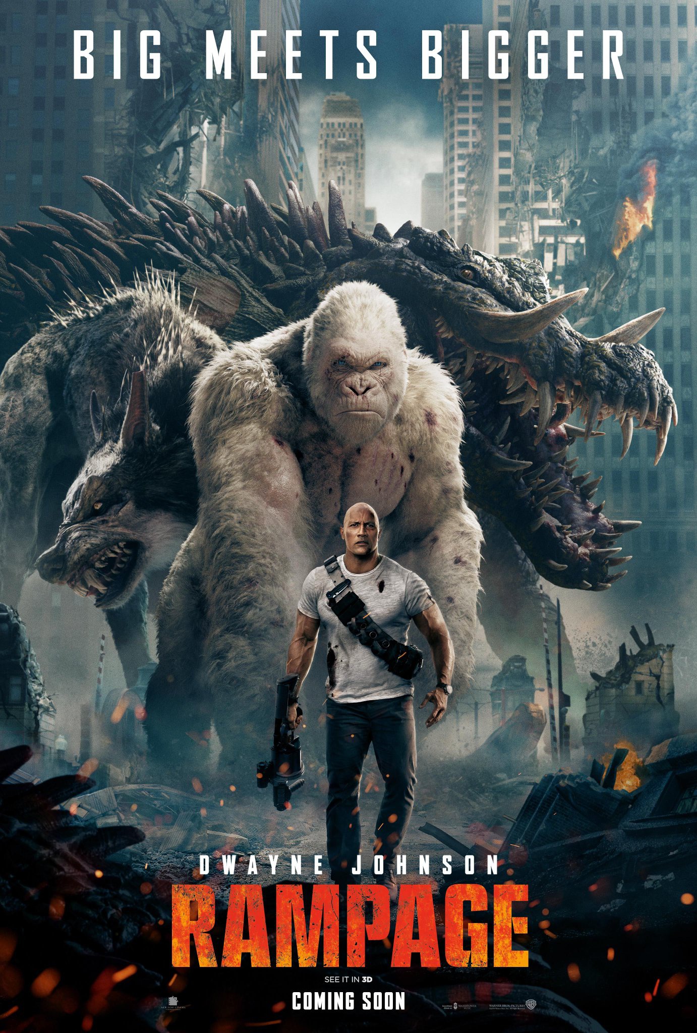 Mega Sized Movie Poster Image for Rampage (#2 of 17)