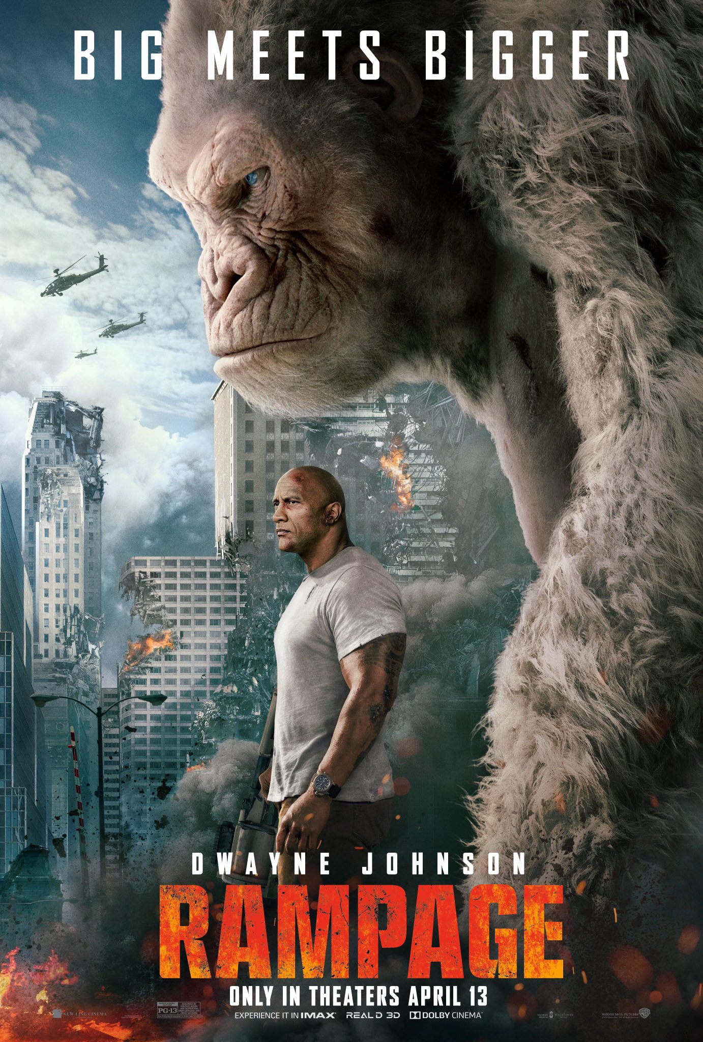 Mega Sized Movie Poster Image for Rampage (#3 of 17)