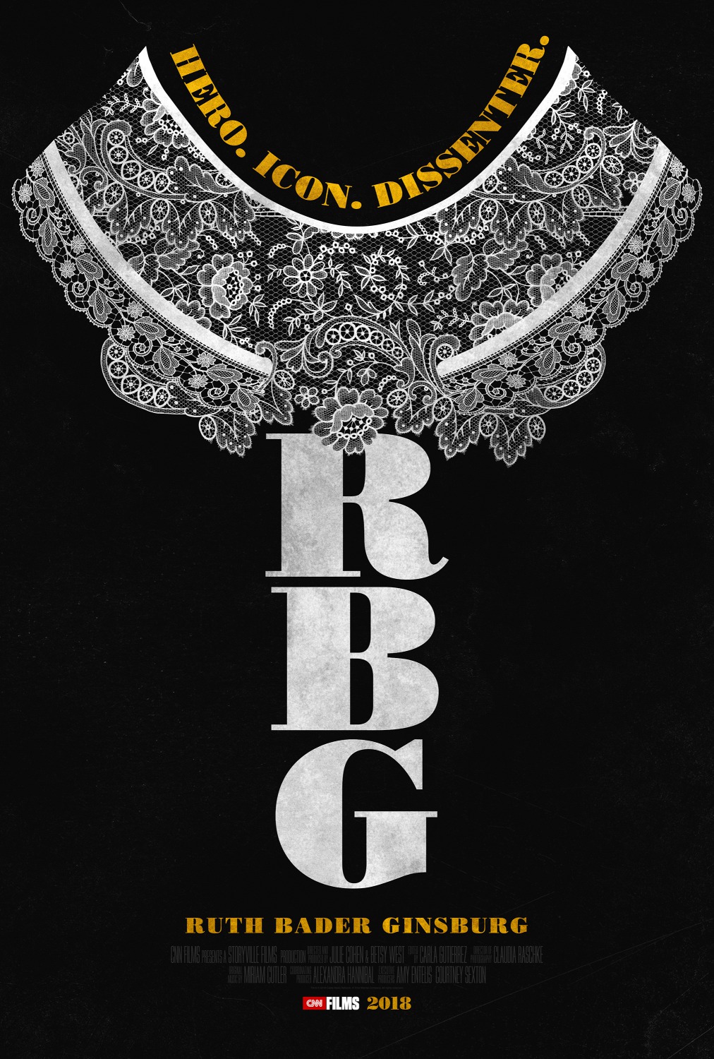 Extra Large Movie Poster Image for RBG (#1 of 2)
