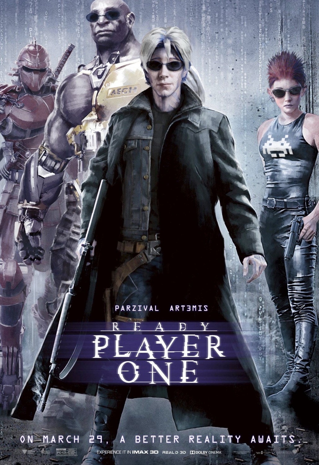 Extra Large Movie Poster Image for Ready Player One (#23 of 33)