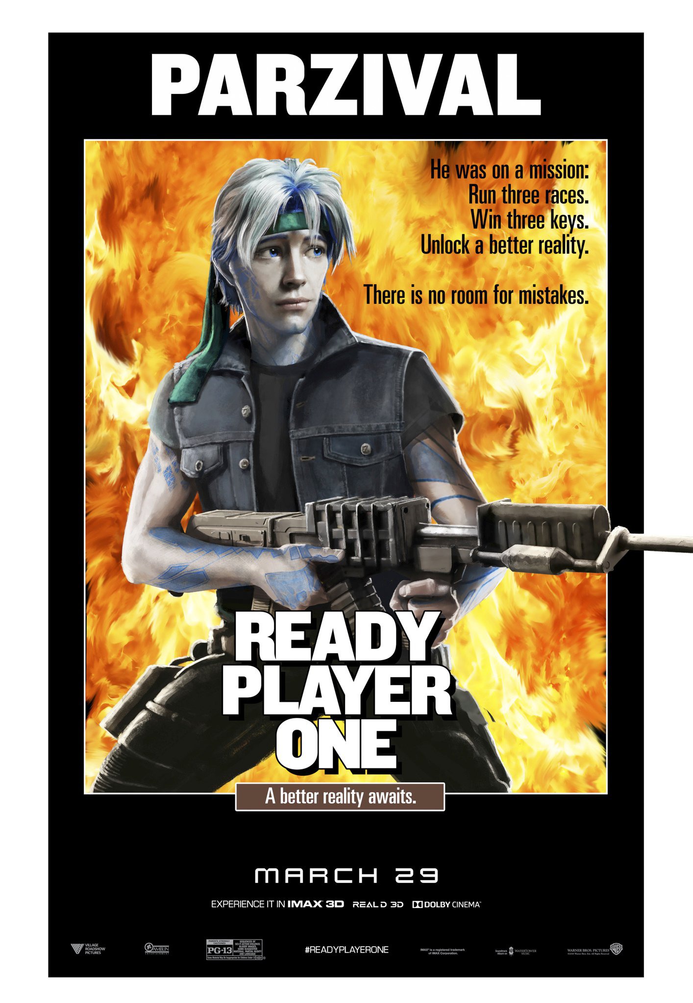 Mega Sized Movie Poster Image for Ready Player One (#24 of 33)