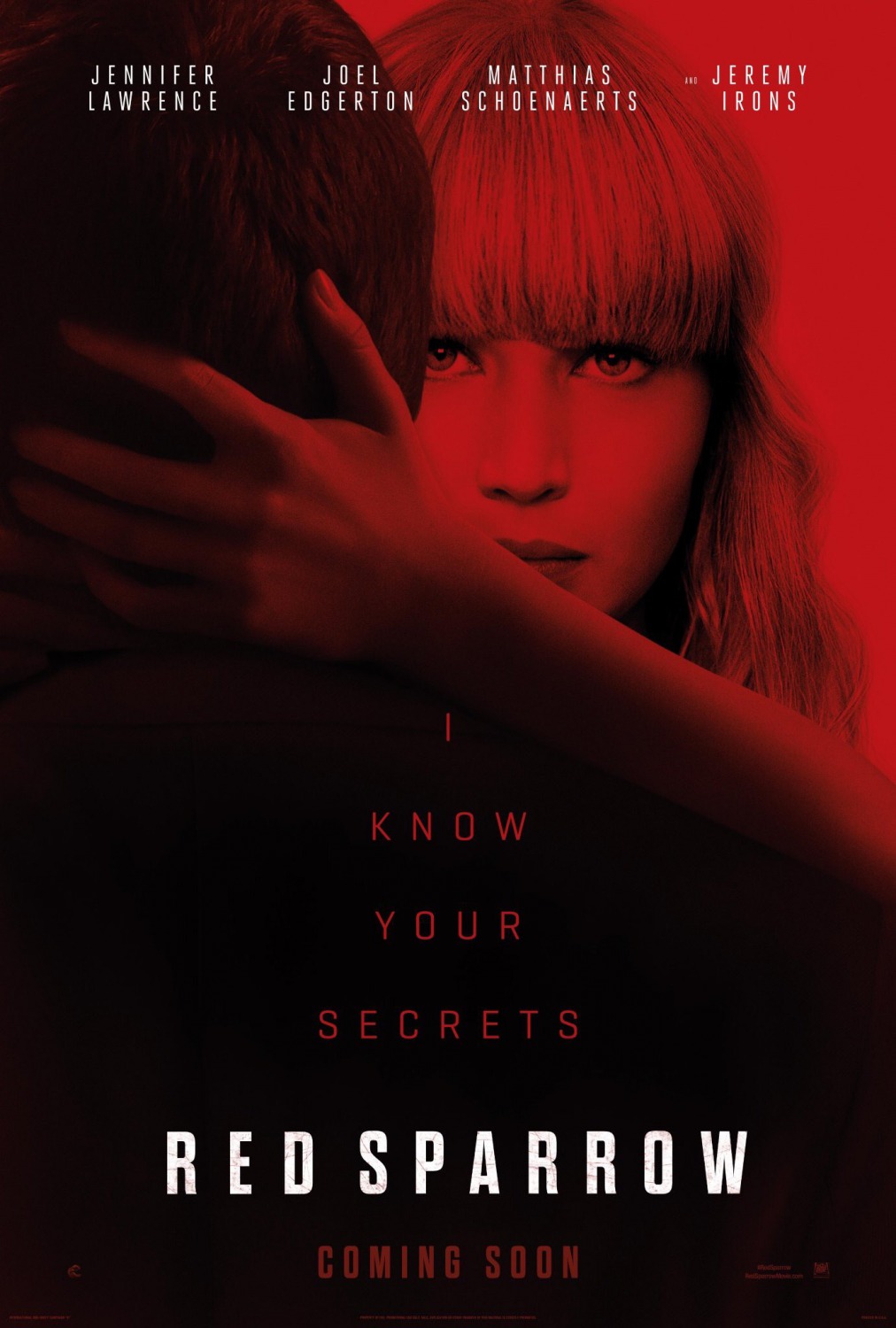 Extra Large Movie Poster Image for Red Sparrow (#2 of 4)