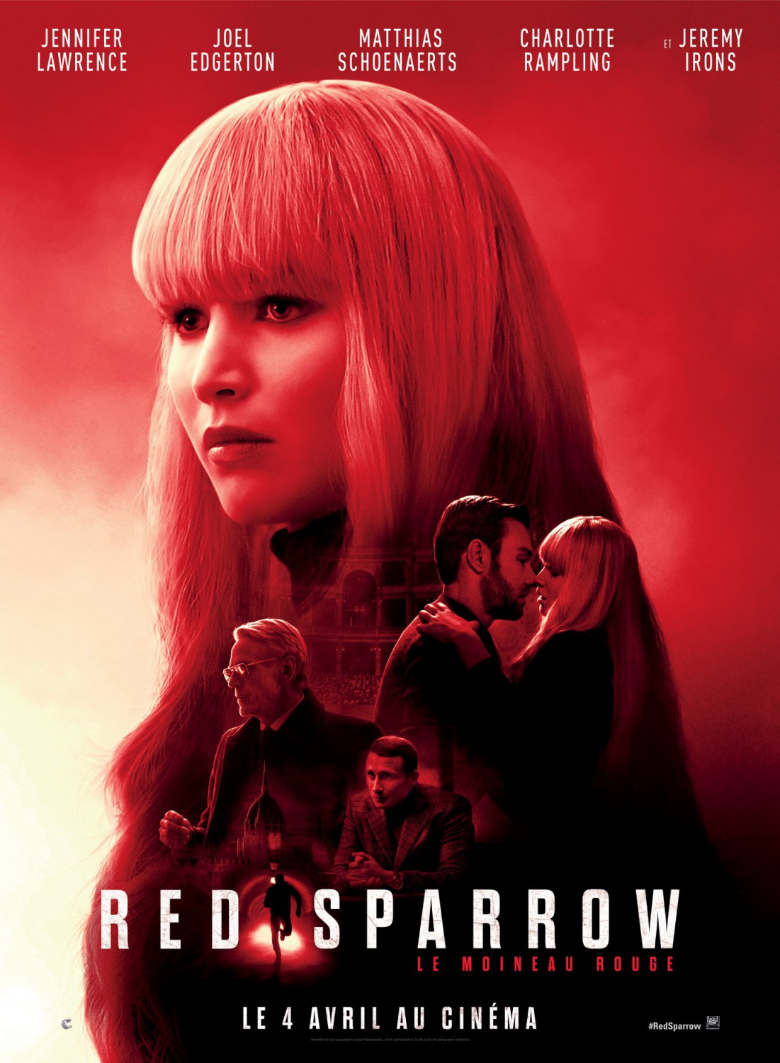 Extra Large Movie Poster Image for Red Sparrow (#4 of 4)