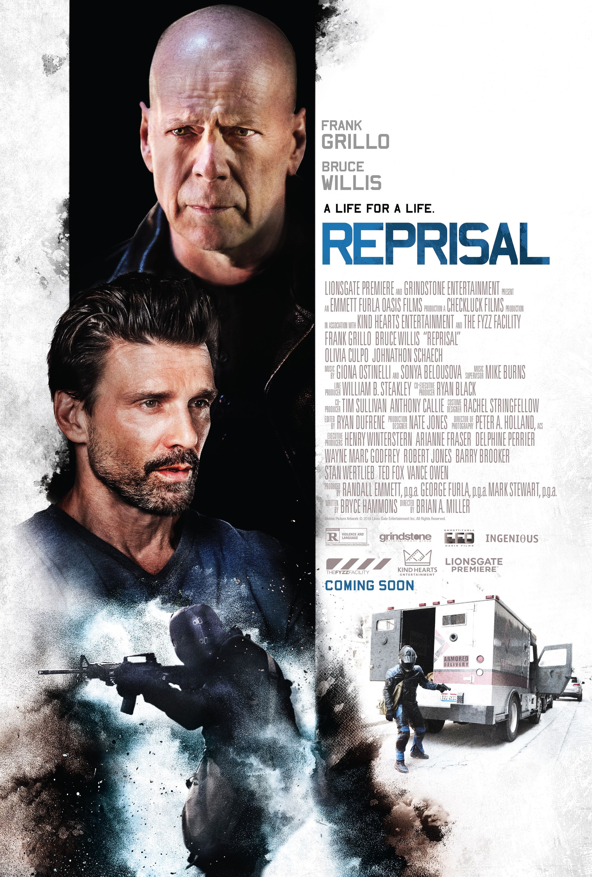 Mega Sized Movie Poster Image for Reprisal (#1 of 2)