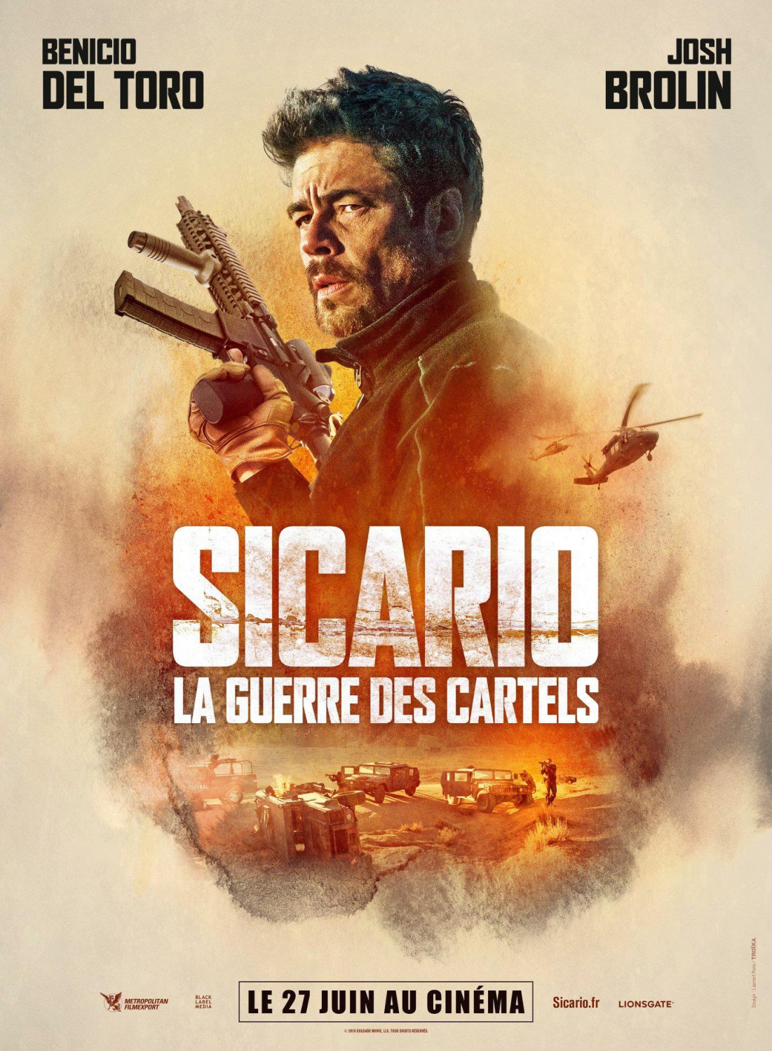 Extra Large Movie Poster Image for Sicario: Day of the Soldado (#3 of 10)