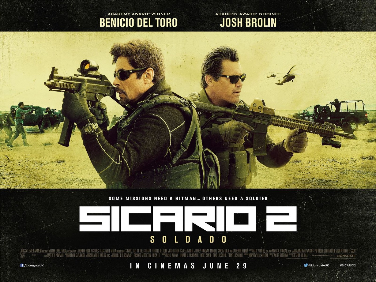 Extra Large Movie Poster Image for Sicario: Day of the Soldado (#6 of 10)