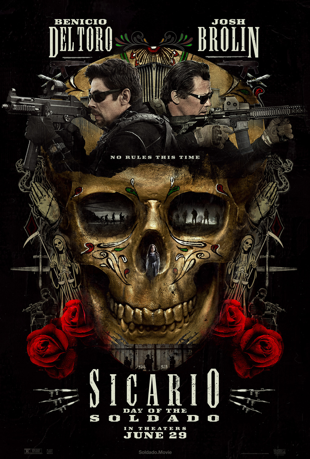Extra Large Movie Poster Image for Sicario: Day of the Soldado (#1 of 10)