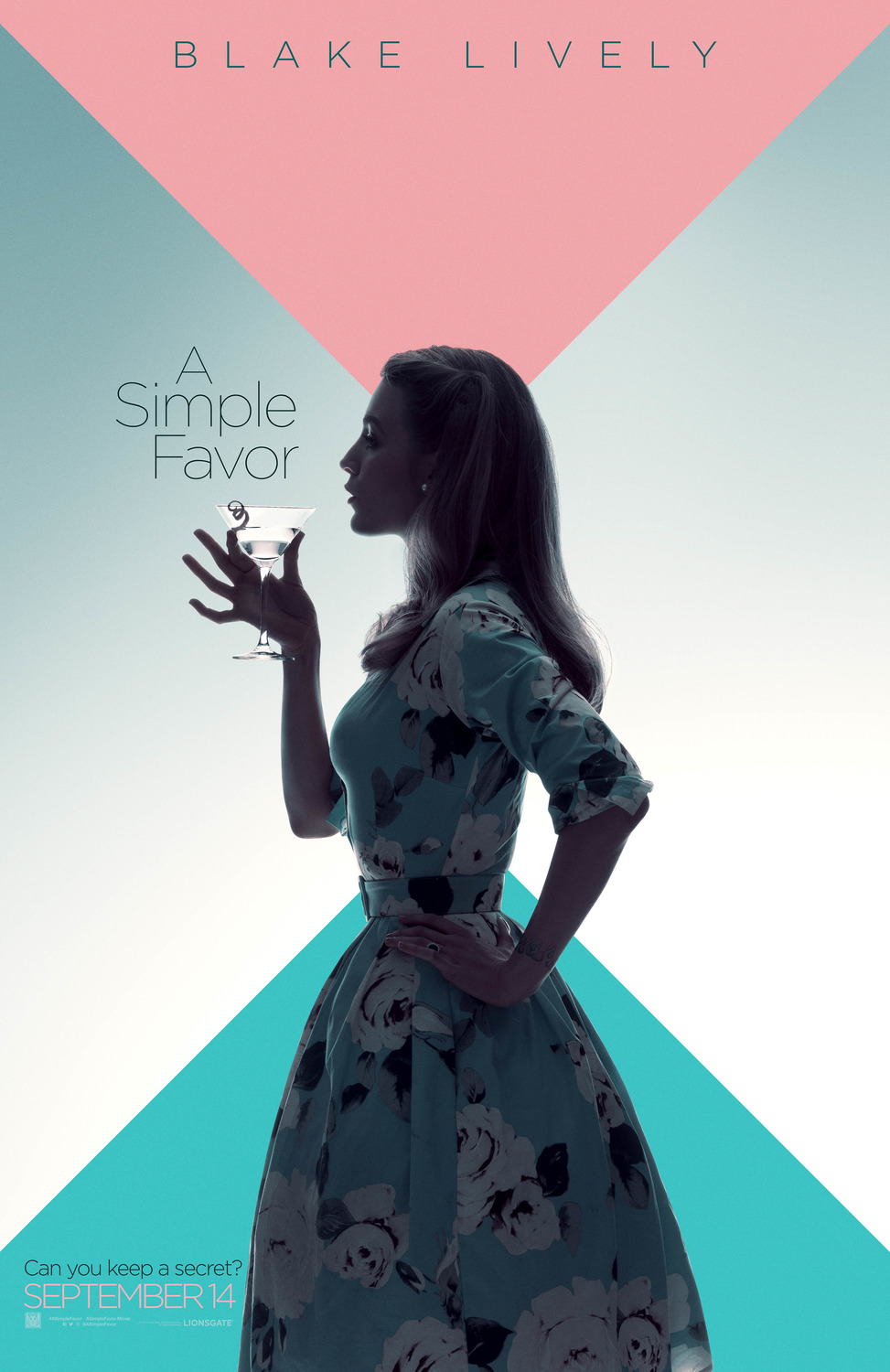 Extra Large Movie Poster Image for A Simple Favor (#4 of 11)