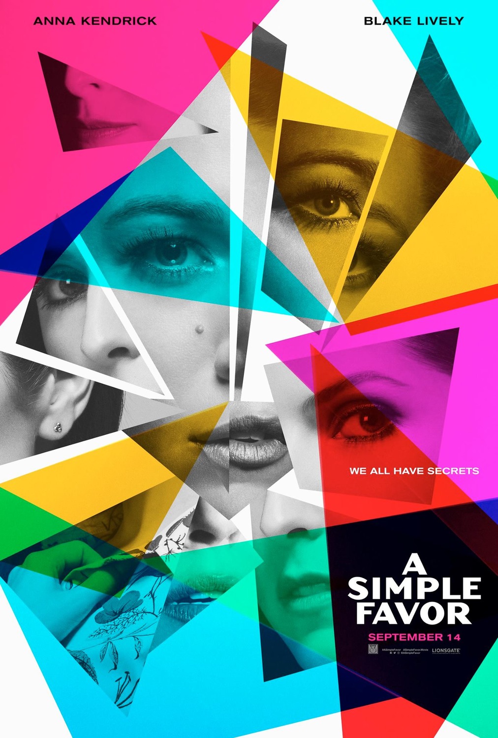 Extra Large Movie Poster Image for A Simple Favor (#6 of 11)