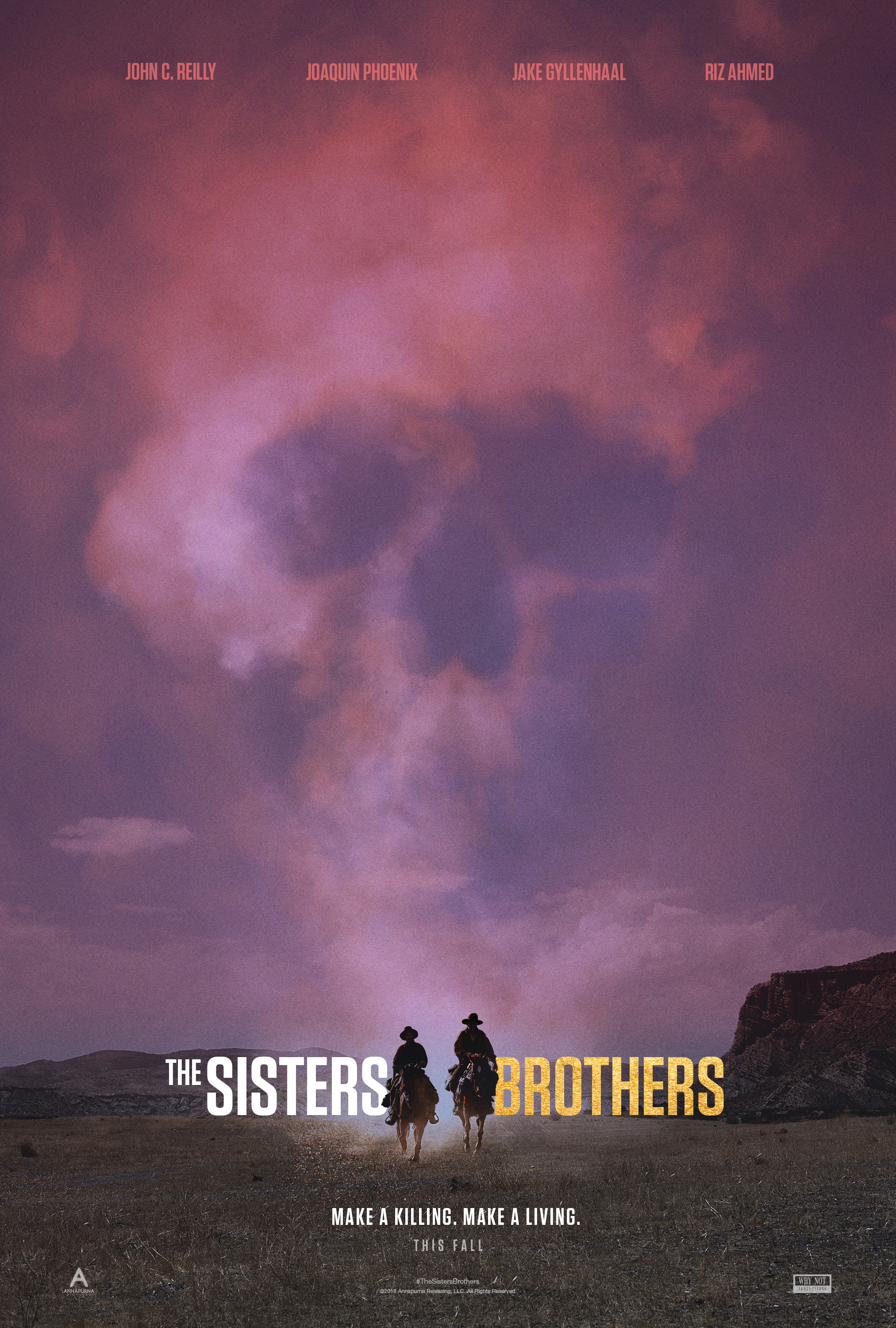 Mega Sized Movie Poster Image for The Sisters Brothers (#2 of 8)