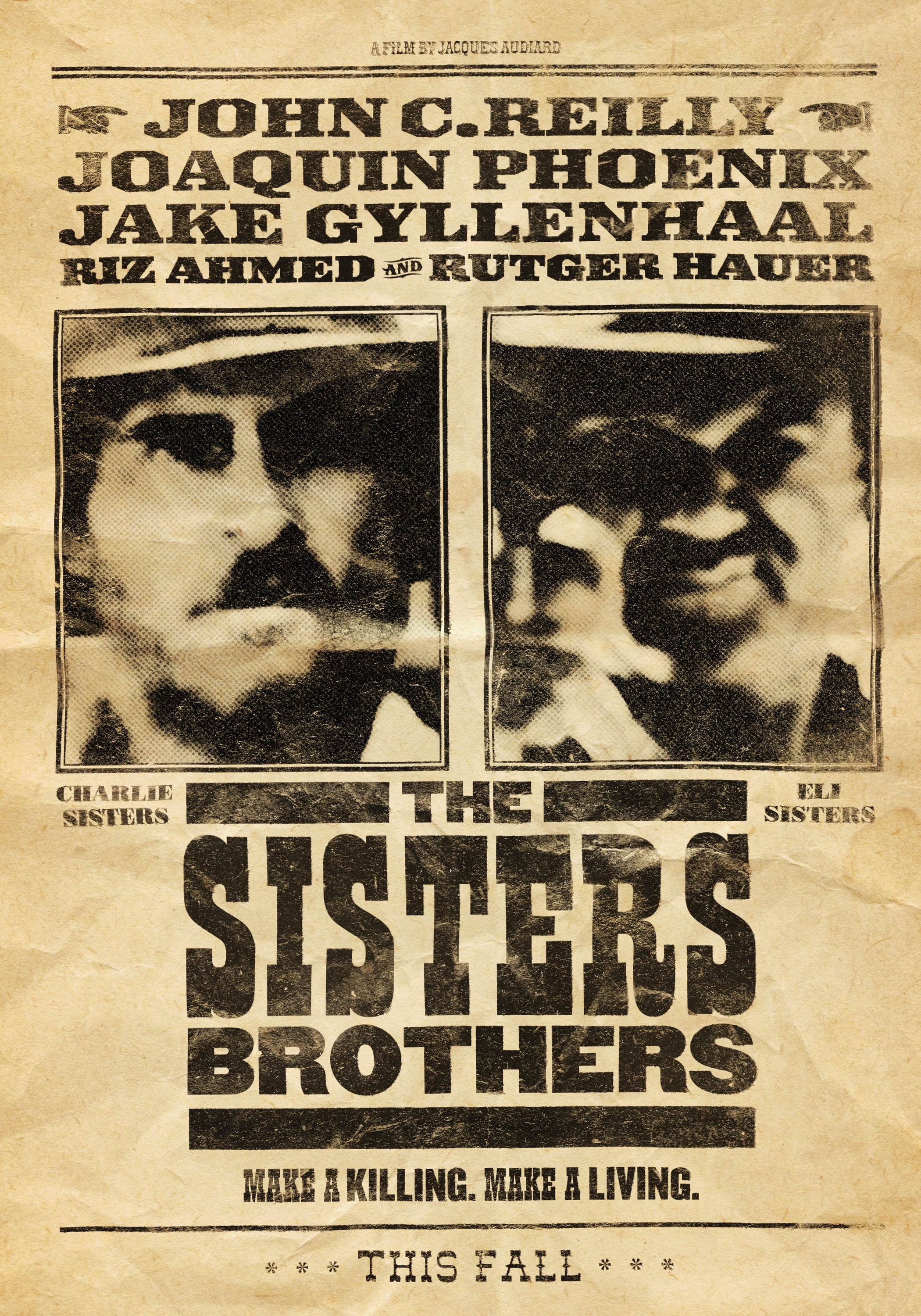 Mega Sized Movie Poster Image for The Sisters Brothers (#8 of 8)
