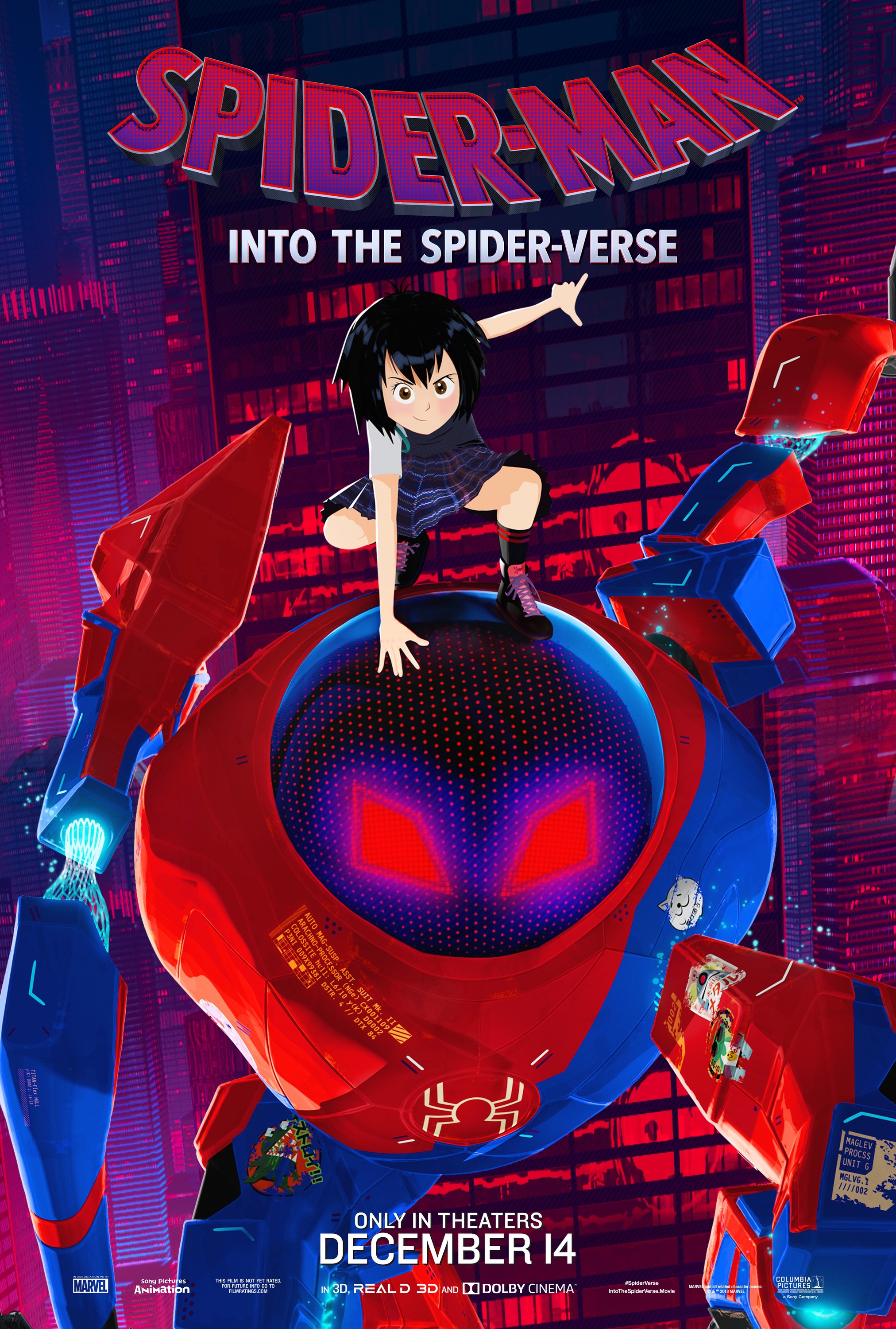 Mega Sized Movie Poster Image for Spider-Man: Into the Spider-Verse (#9 of 21)