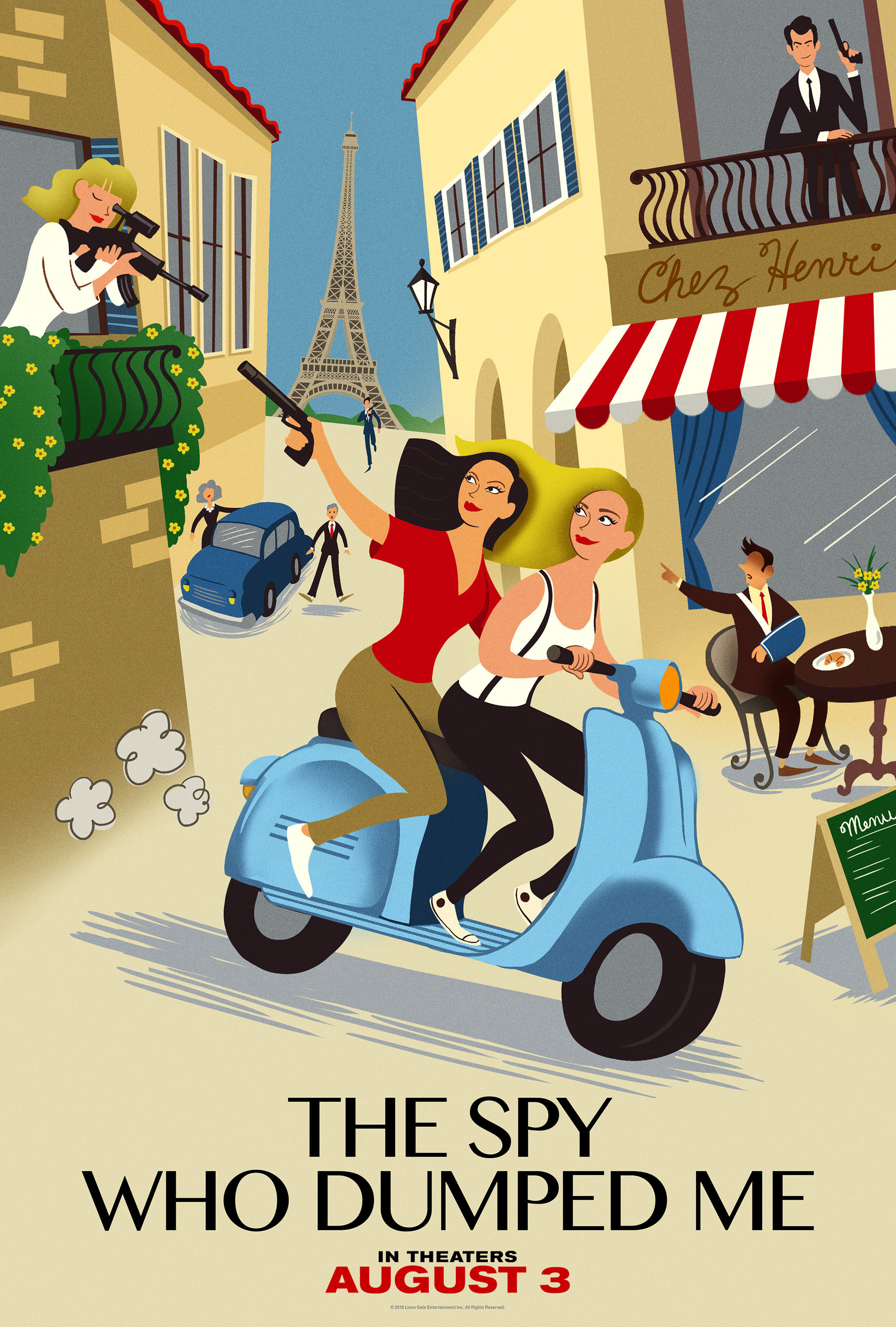 Mega Sized Movie Poster Image for The Spy Who Dumped Me (#22 of 25)