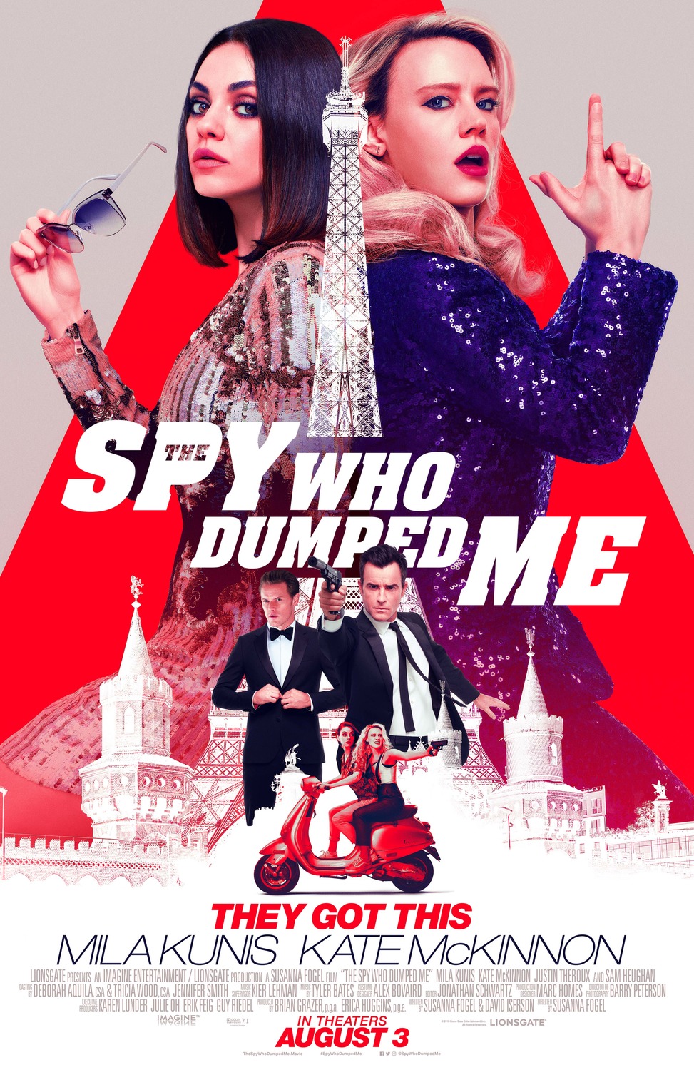 Extra Large Movie Poster Image for The Spy Who Dumped Me (#6 of 25)