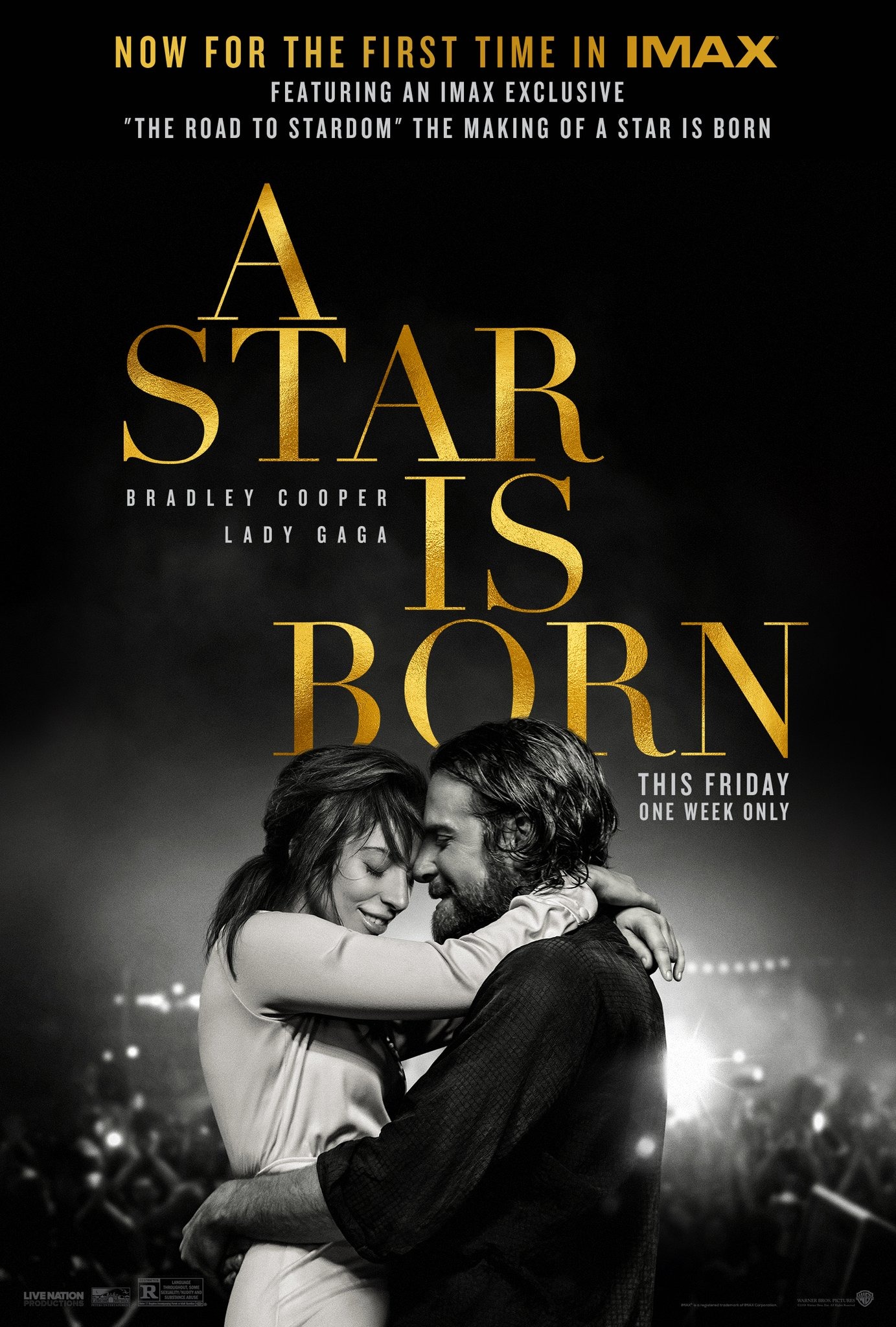 Mega Sized Movie Poster Image for A Star Is Born (#4 of 6)