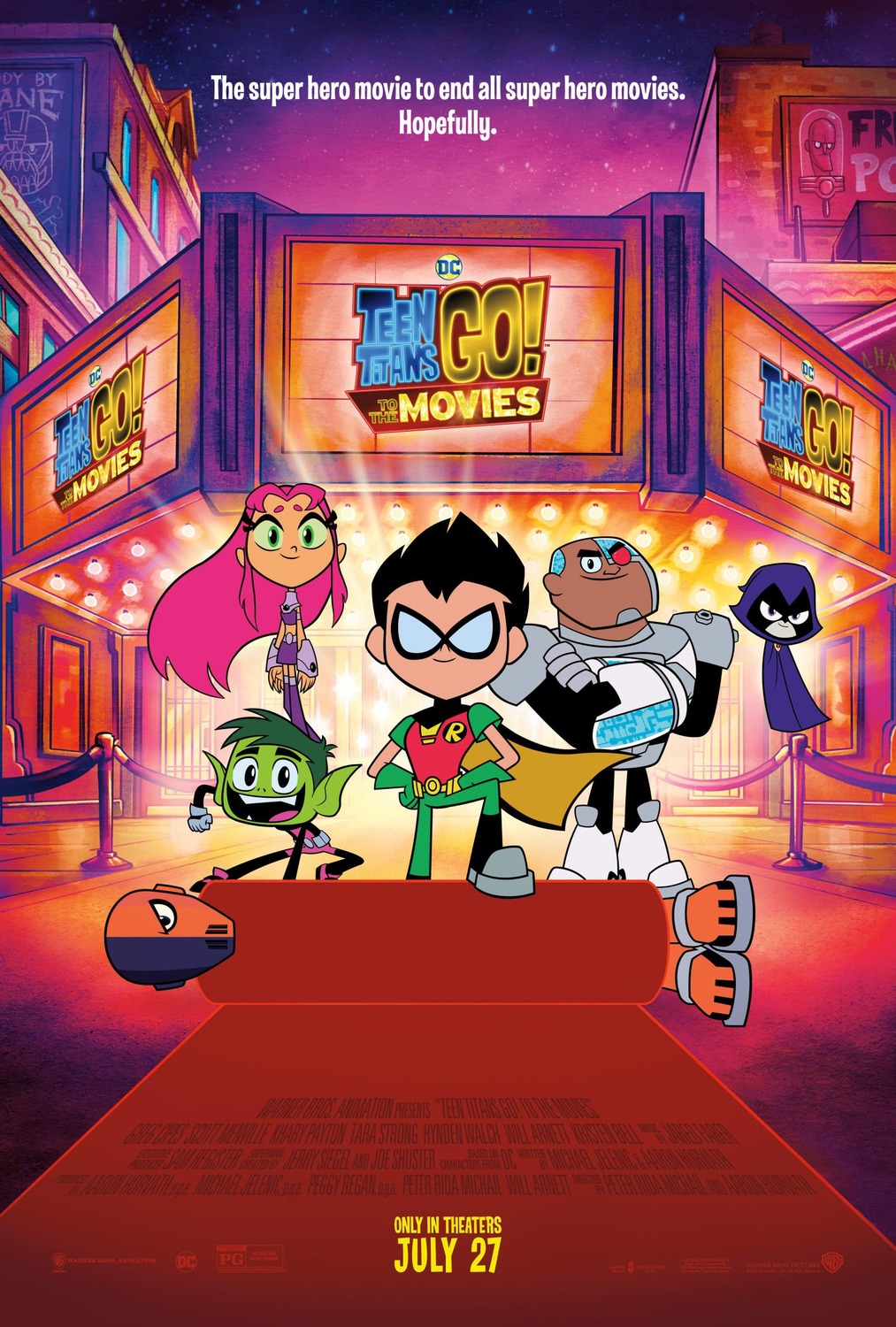 Extra Large Movie Poster Image for Teen Titans Go! To the Movies (#8 of 9)