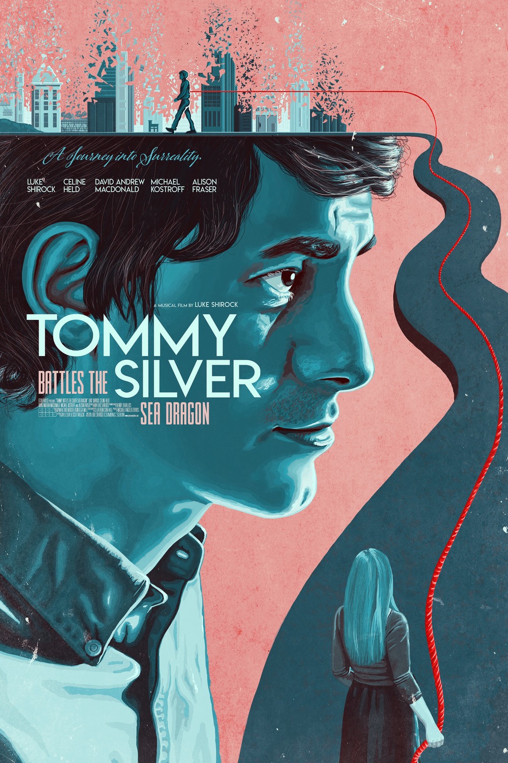 Extra Large Movie Poster Image for Tommy Battles the Silver Sea Dragon 