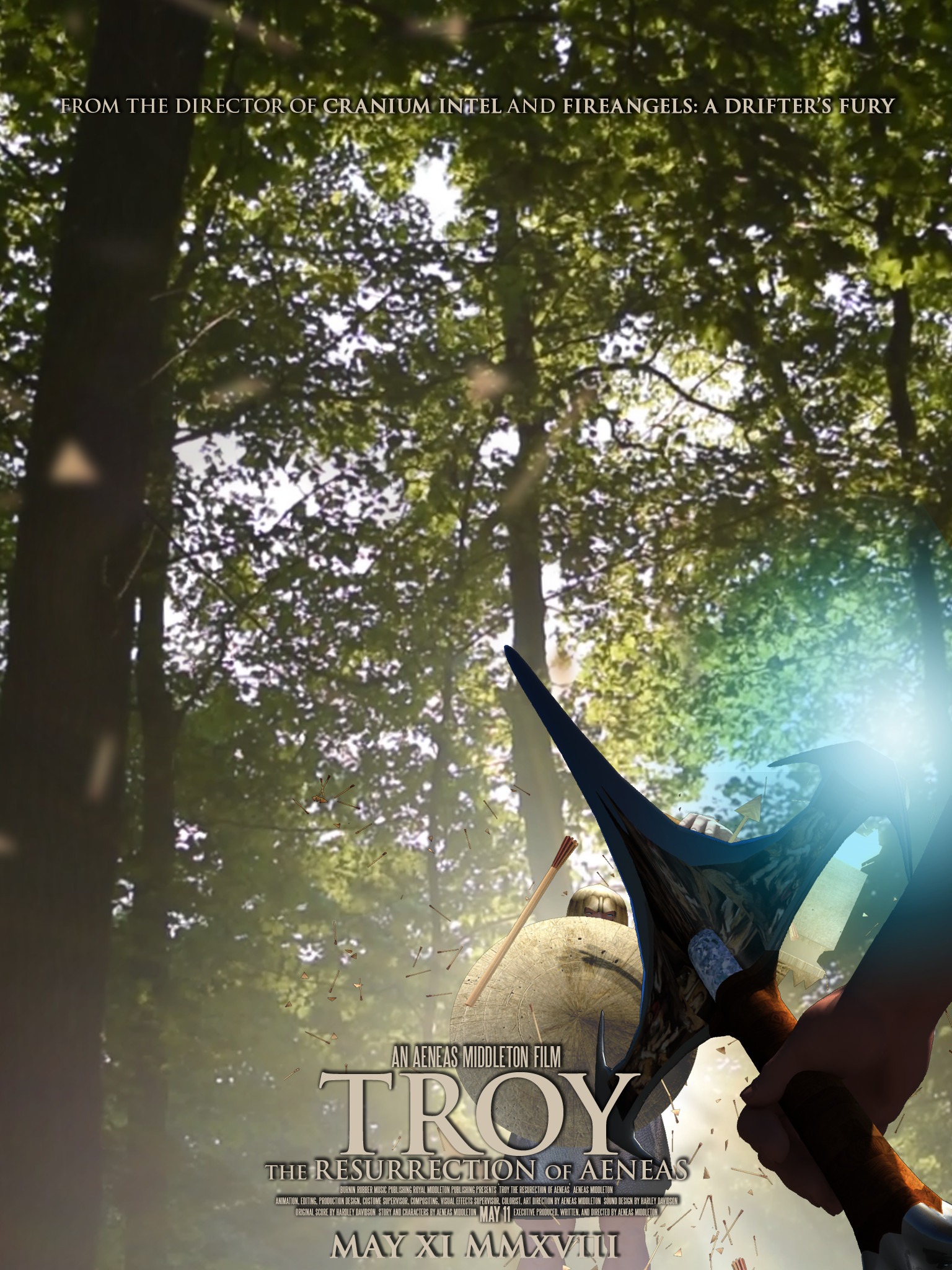 Mega Sized Movie Poster Image for Troy: The Resurrection of Aeneas (#5 of 8)