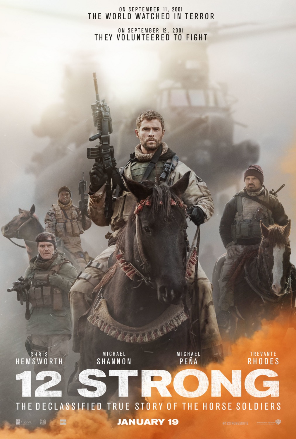Extra Large Movie Poster Image for 12 Strong (#1 of 7)