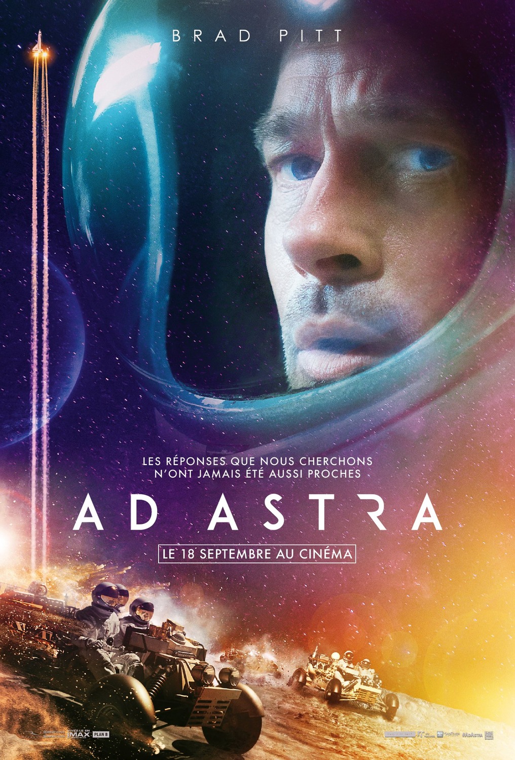 Extra Large Movie Poster Image for Ad Astra (#7 of 8)