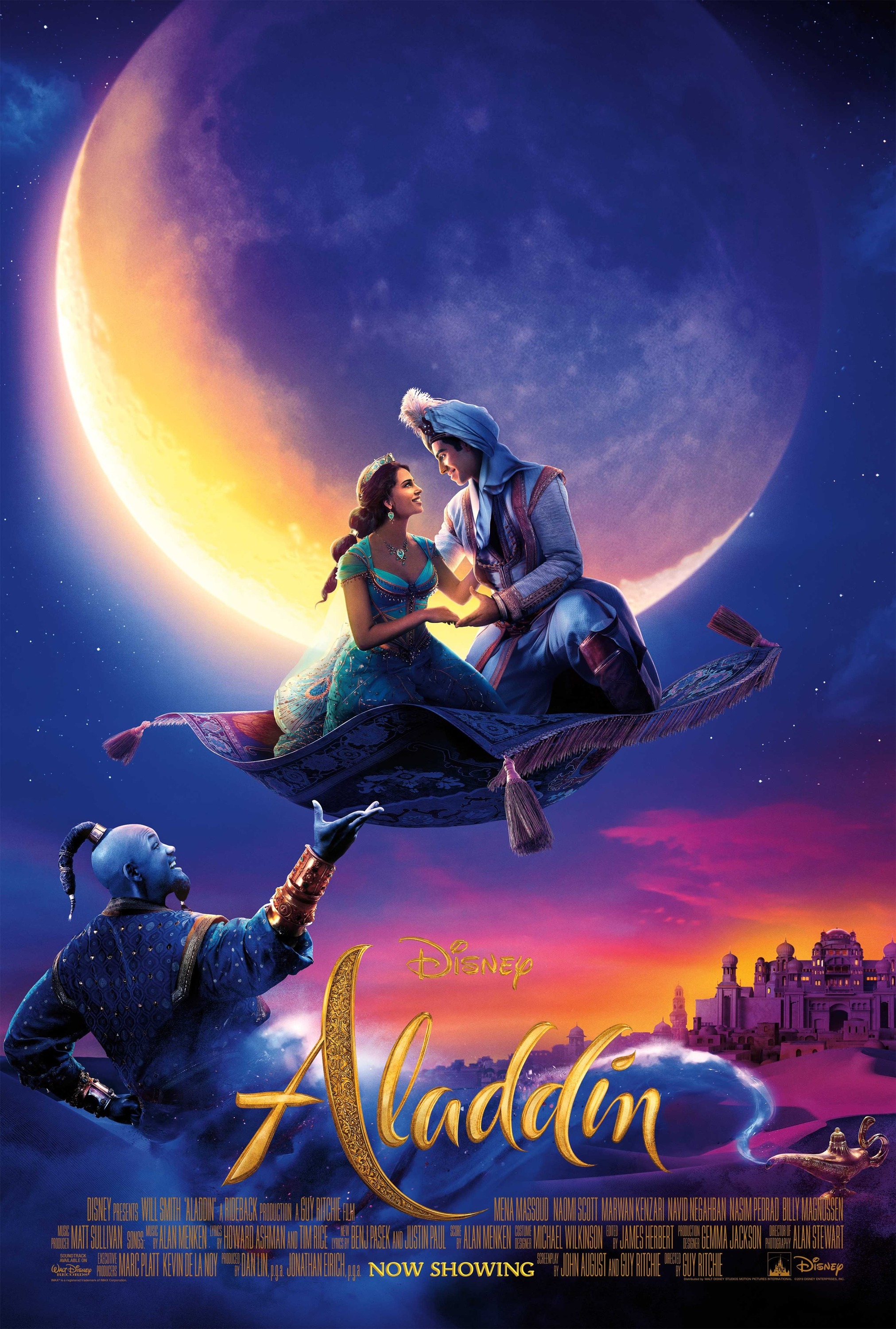Mega Sized Movie Poster Image for Aladdin (#3 of 12)