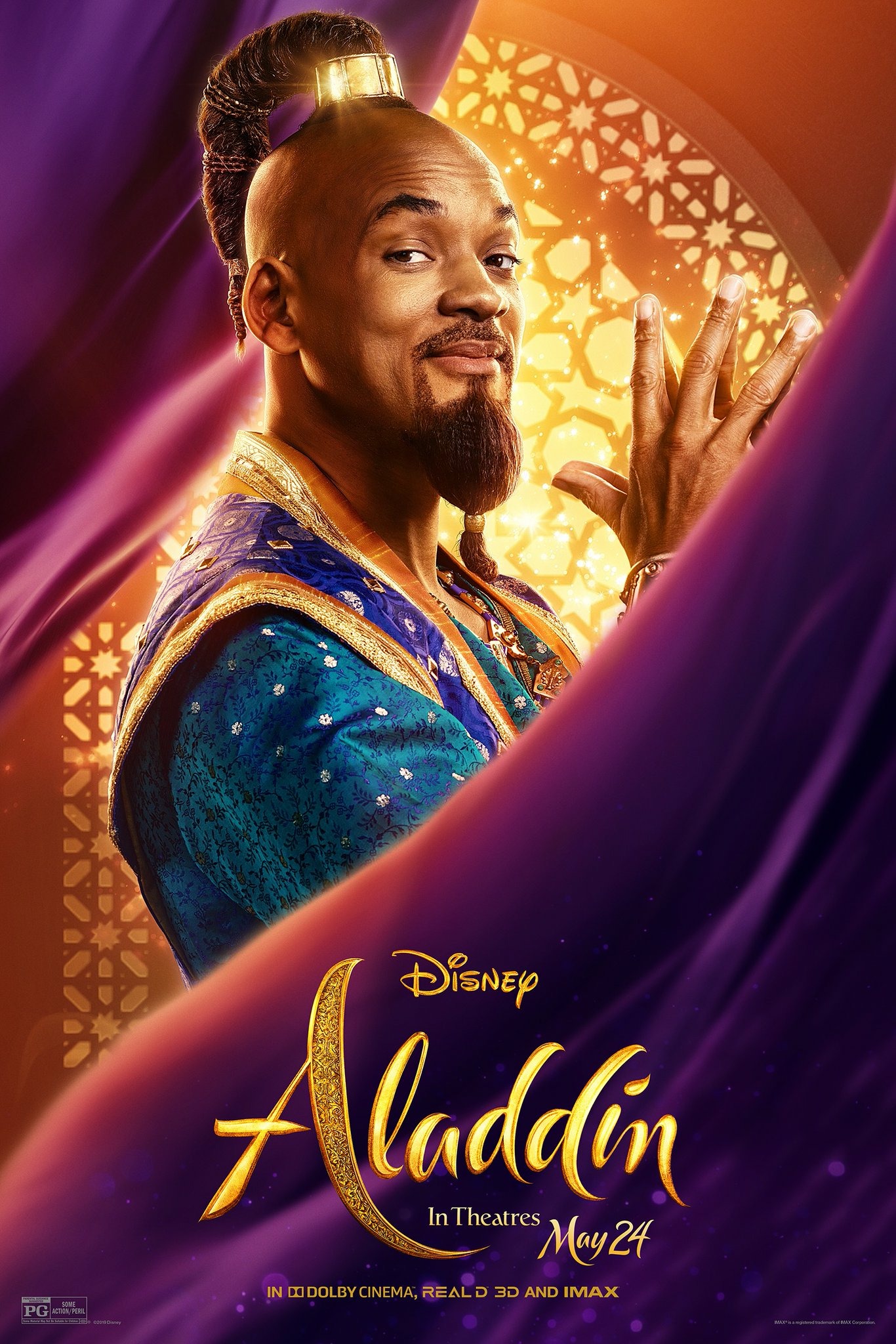 Mega Sized Movie Poster Image for Aladdin (#5 of 12)