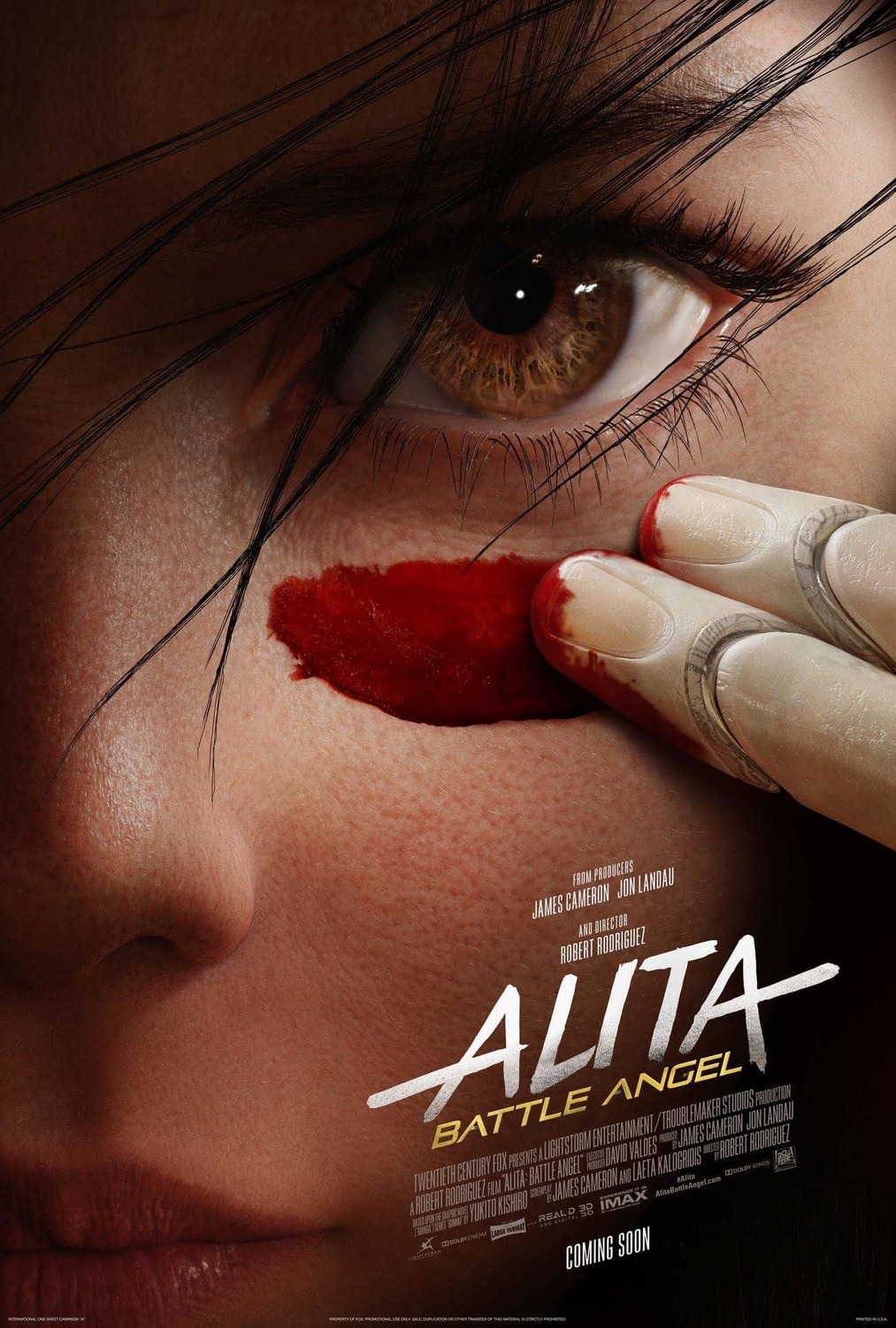 Extra Large Movie Poster Image for Alita: Battle Angel (#1 of 31)