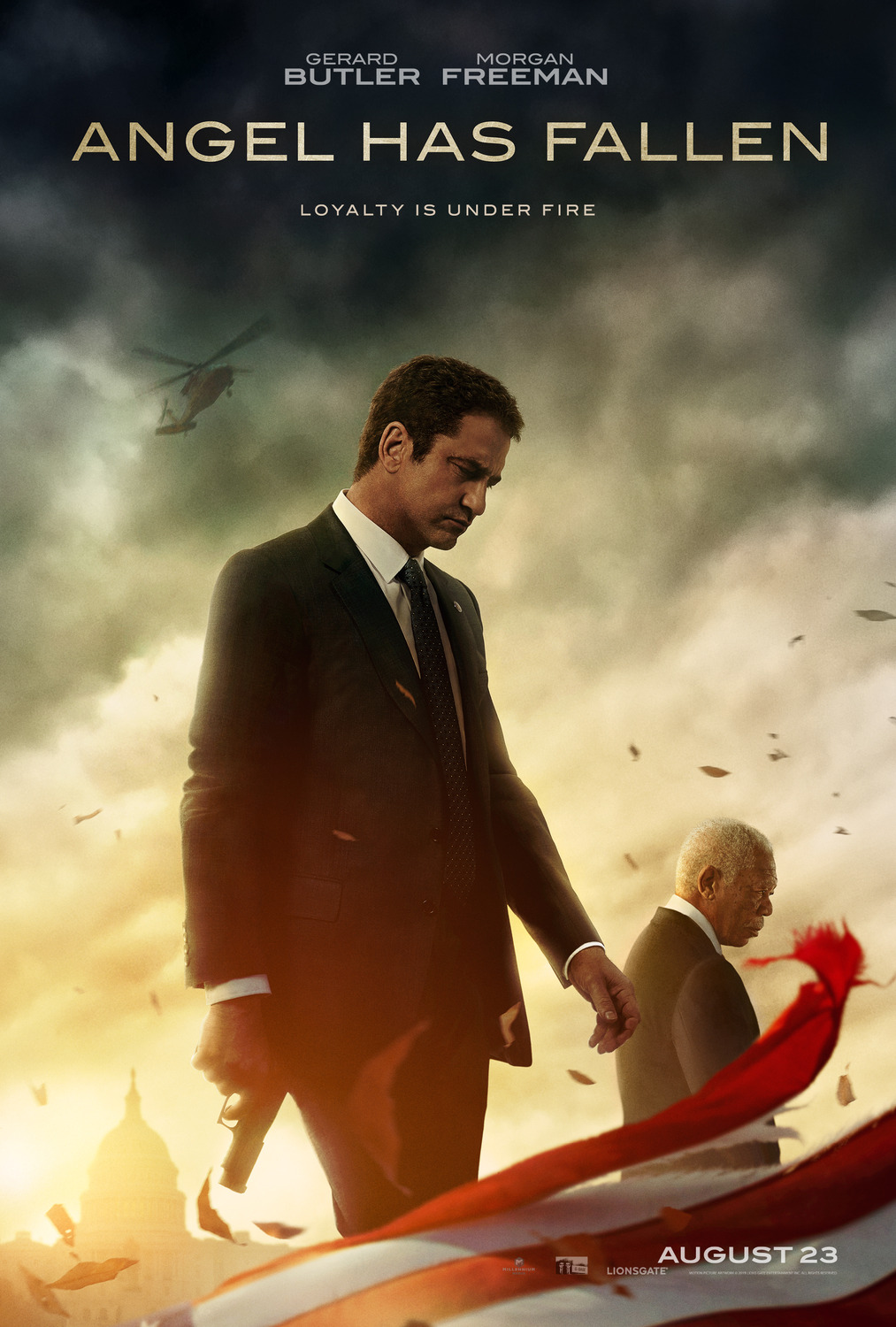 Extra Large Movie Poster Image for Angel Has Fallen (#1 of 10)