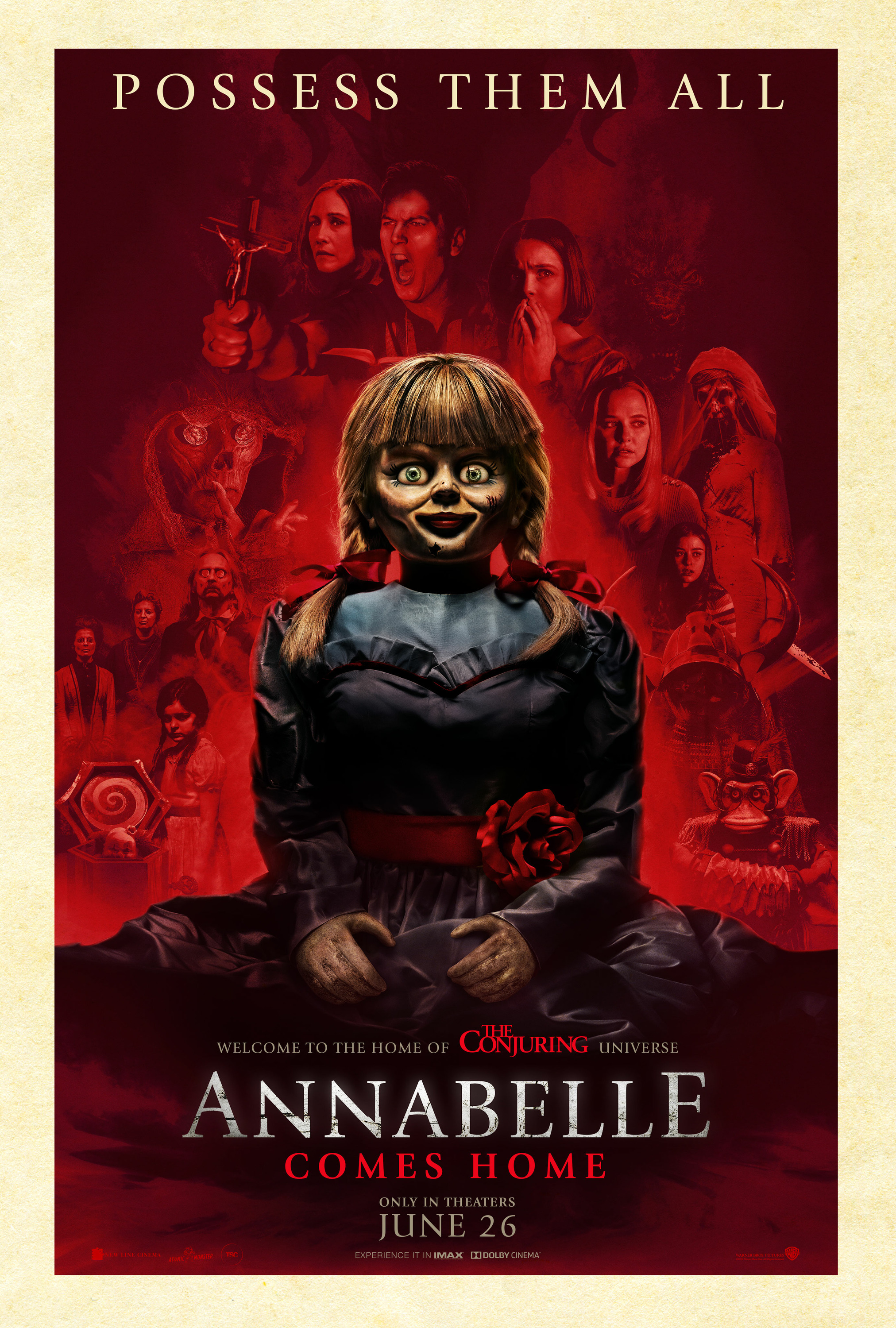 Mega Sized Movie Poster Image for Annabelle Comes Home (#2 of 4)