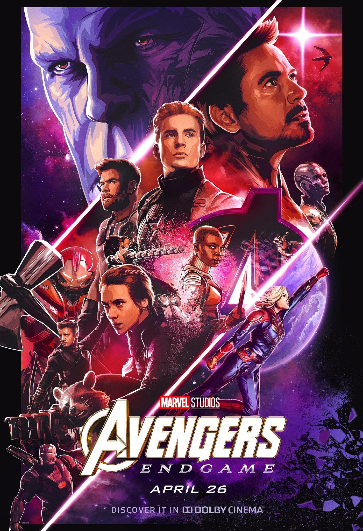 Mega Sized Movie Poster Image for Avengers: Endgame (#45 of 62)
