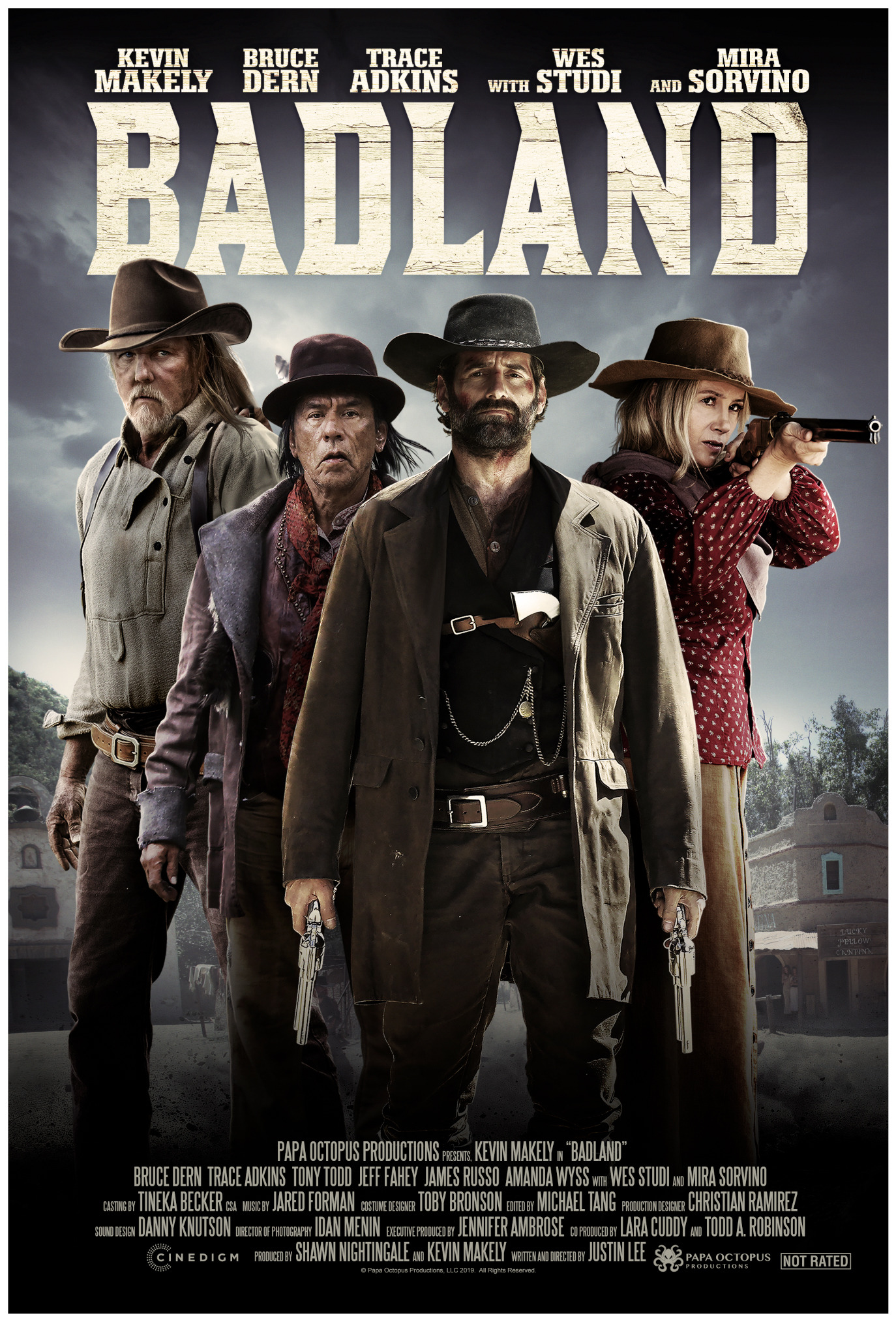 Mega Sized Movie Poster Image for Badland 