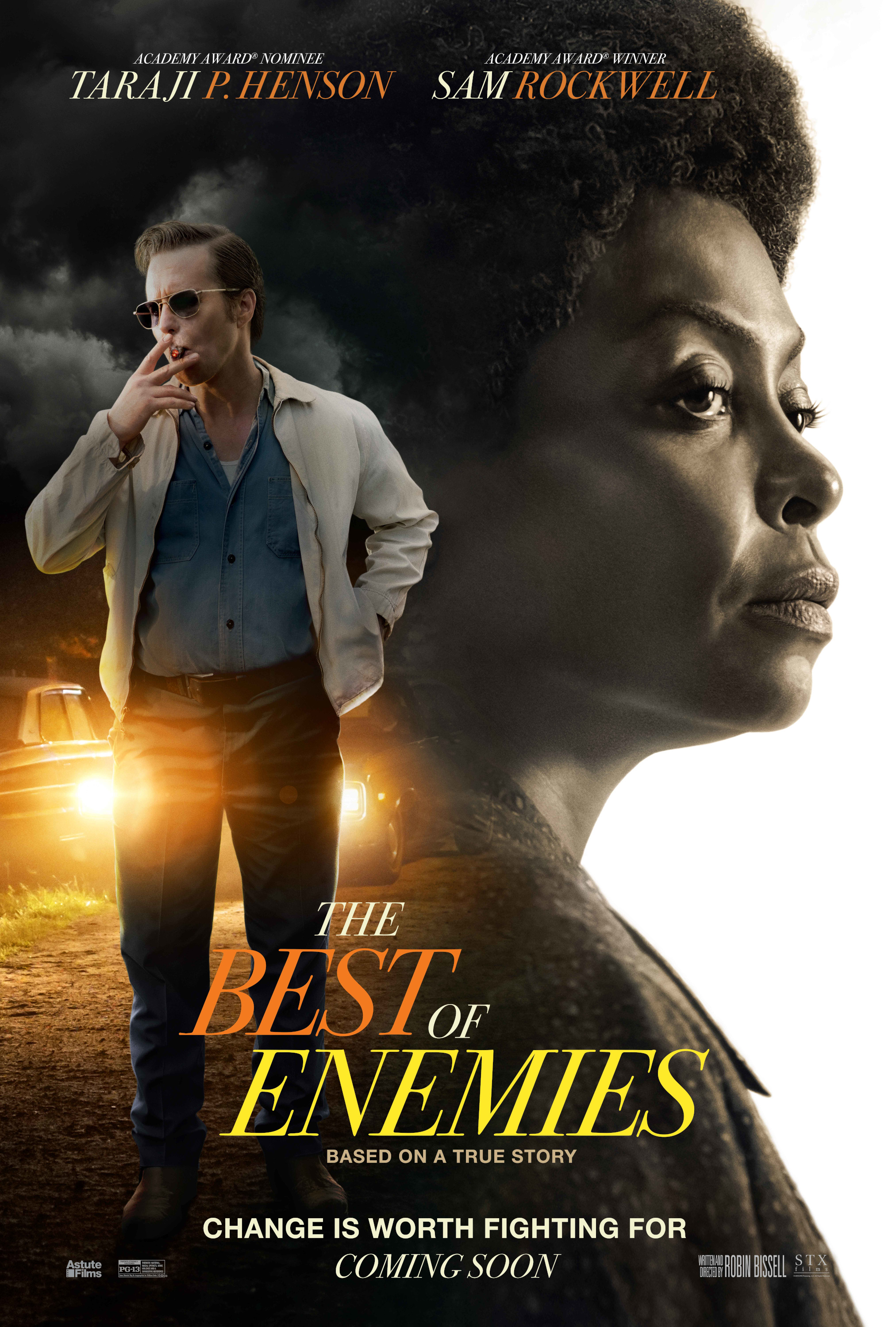 Mega Sized Movie Poster Image for The Best of Enemies  (#2 of 2)
