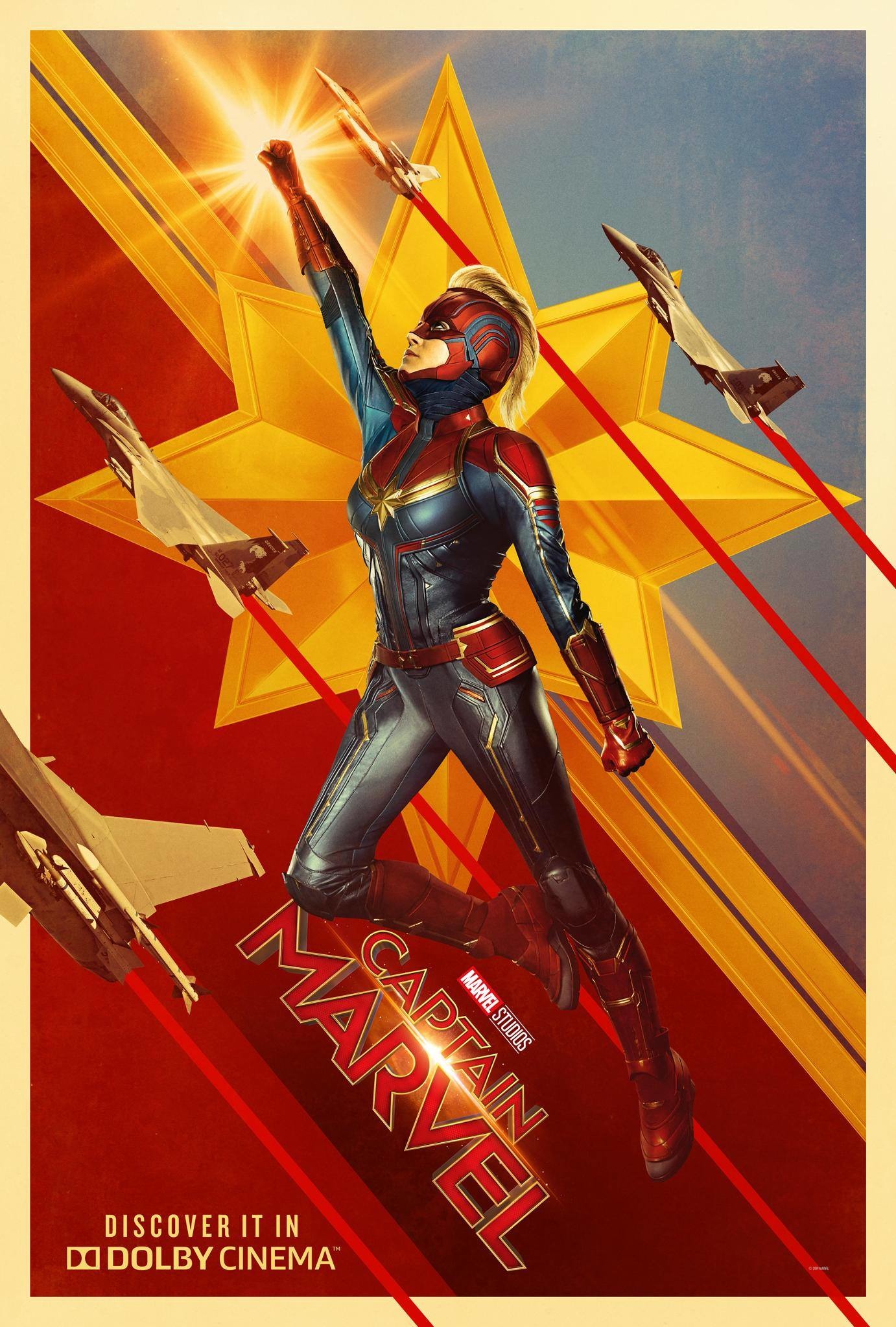 Mega Sized Movie Poster Image for Captain Marvel (#4 of 25)
