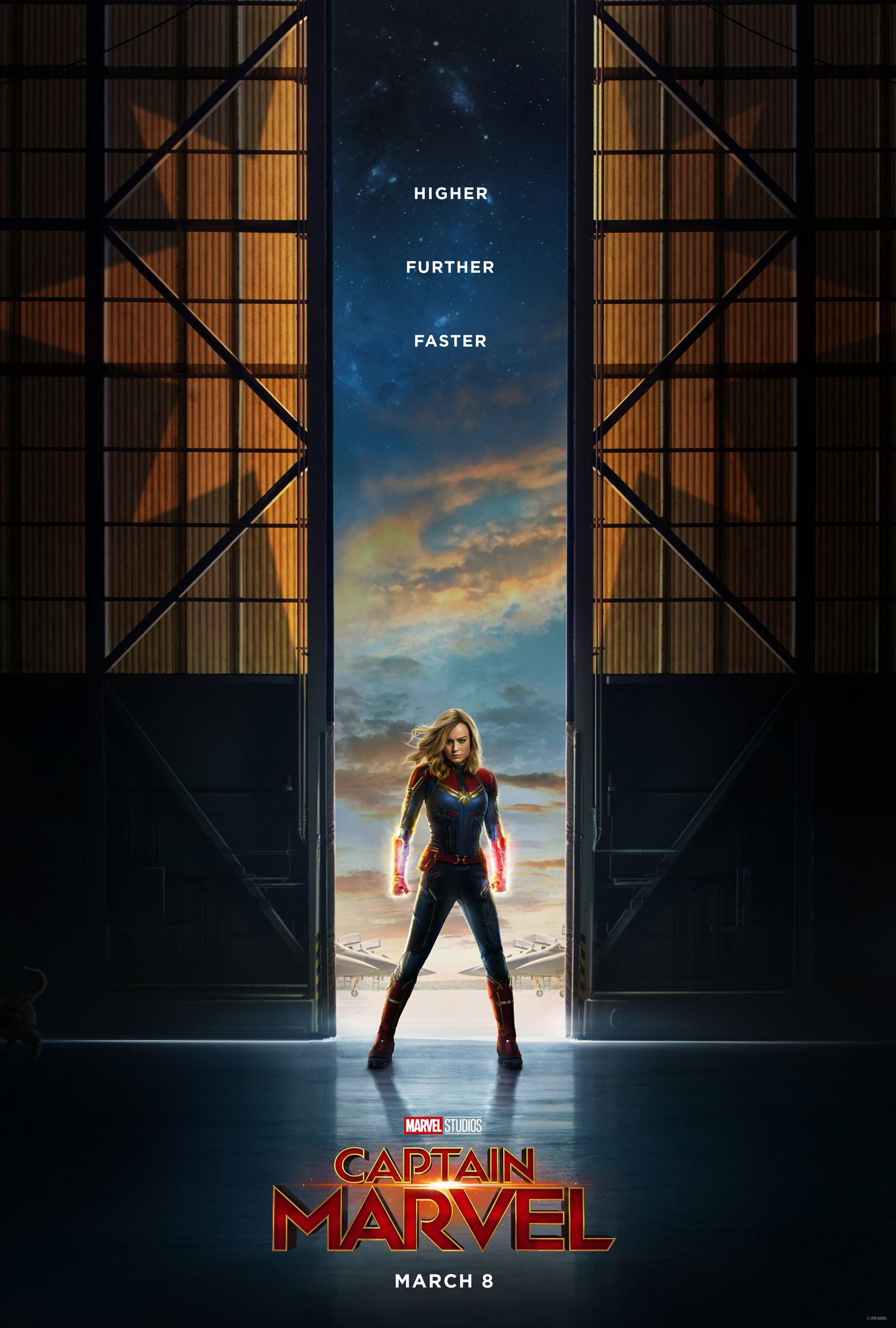 Mega Sized Movie Poster Image for Captain Marvel (#1 of 25)