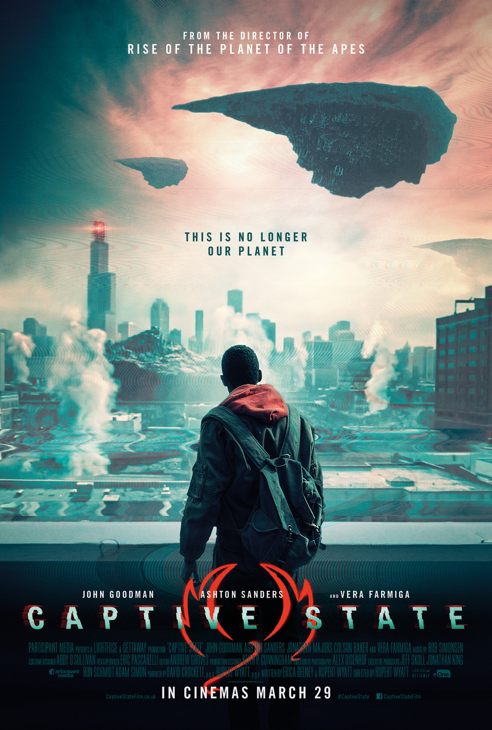 Extra Large Movie Poster Image for Captive State (#3 of 5)