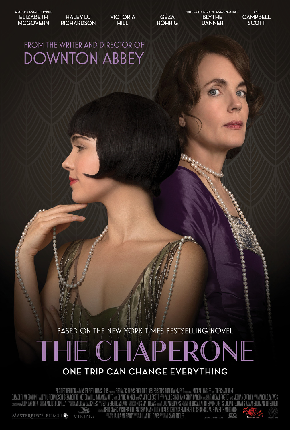 Extra Large Movie Poster Image for The Chaperone 