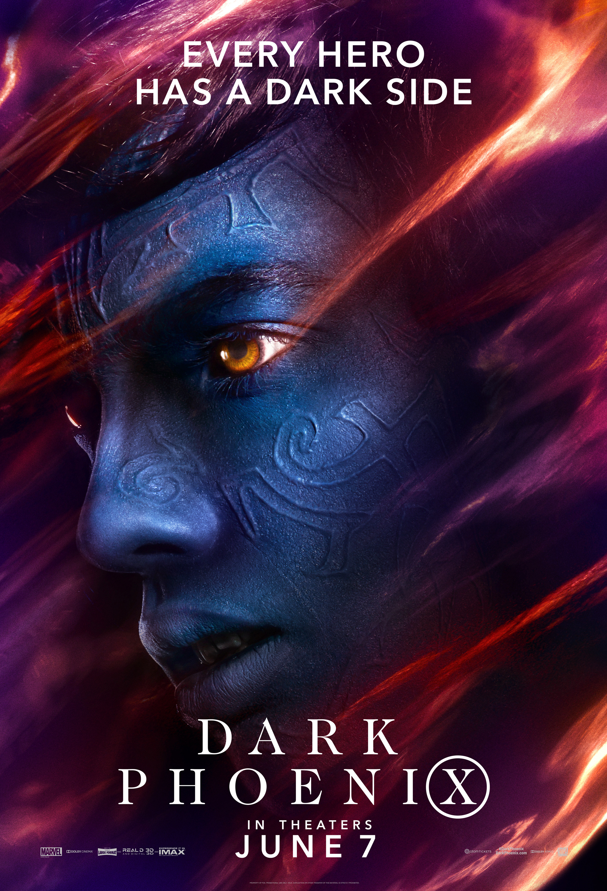 Mega Sized Movie Poster Image for Dark Phoenix (#10 of 32)