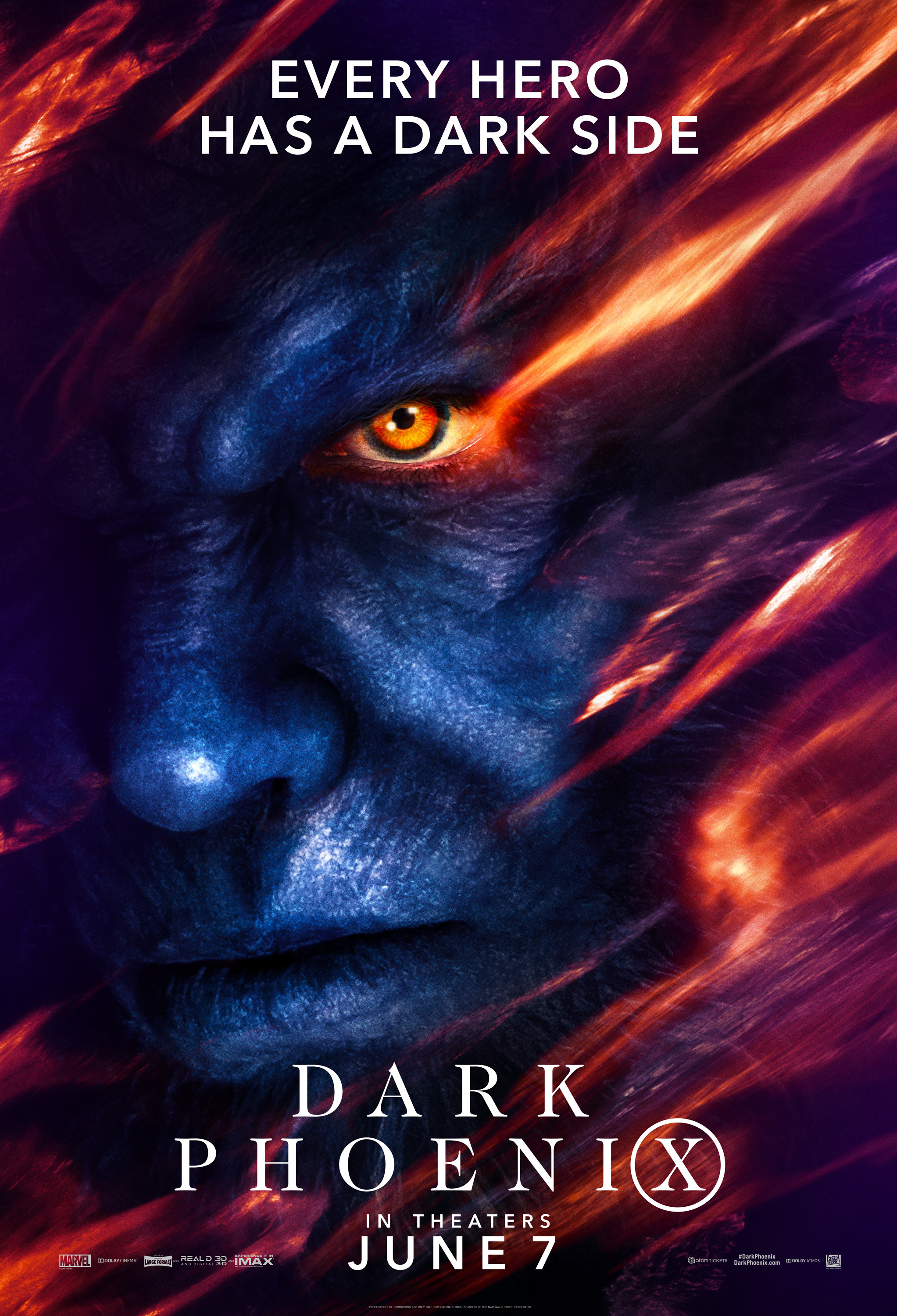 Mega Sized Movie Poster Image for Dark Phoenix (#12 of 32)